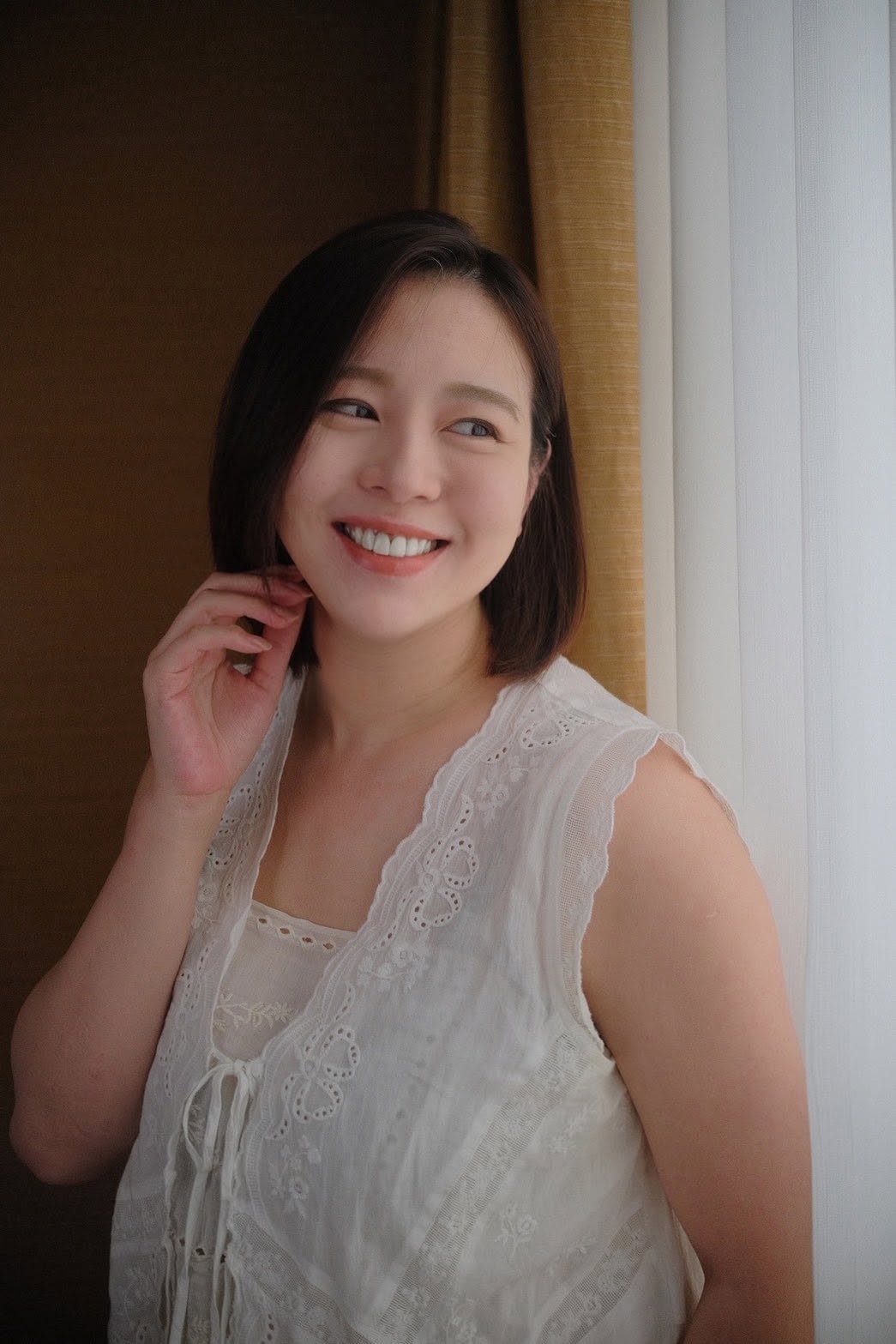 劉品言坦言產後掉髮讓她毫無心理準備。（翻攝自劉品言臉書）
