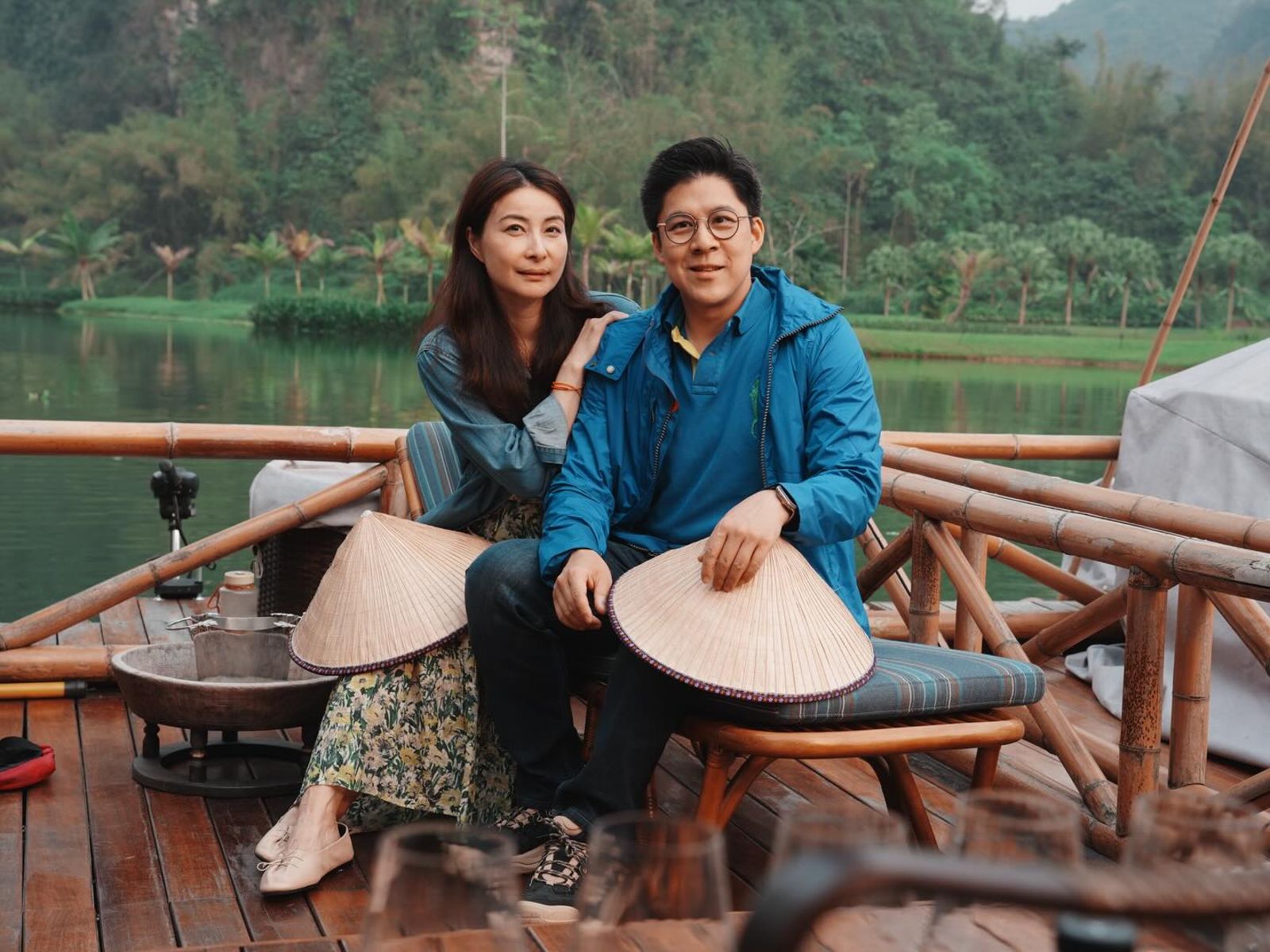 郭晶晶2012年與霍啟剛結婚，至今結婚超過10年，夫妻倆育有2女1子。（翻攝霍啟剛IG）