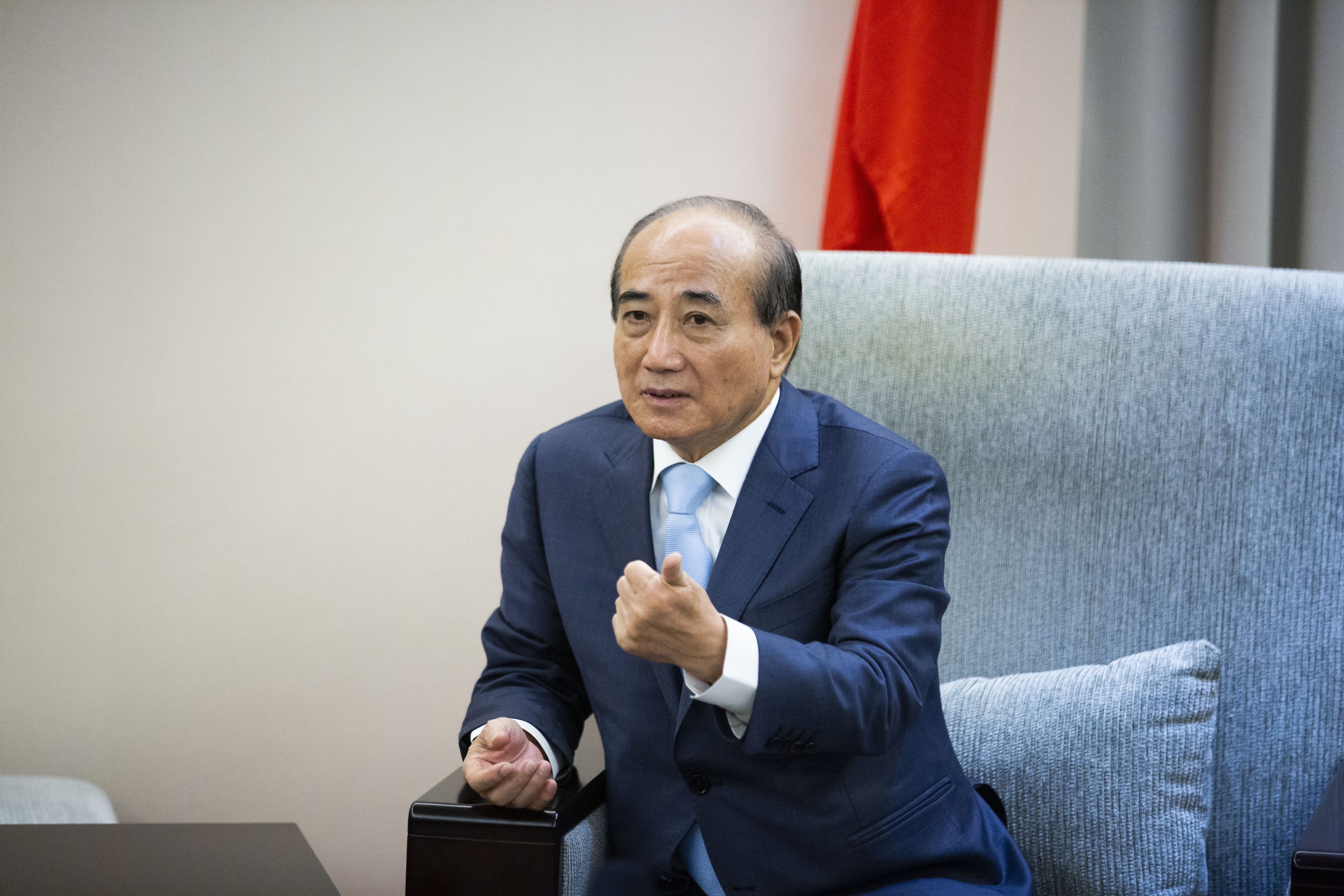 王金平表示，他很早以前就肯定藍白會合，現在的發展趨於樂觀。（本刊資料照）