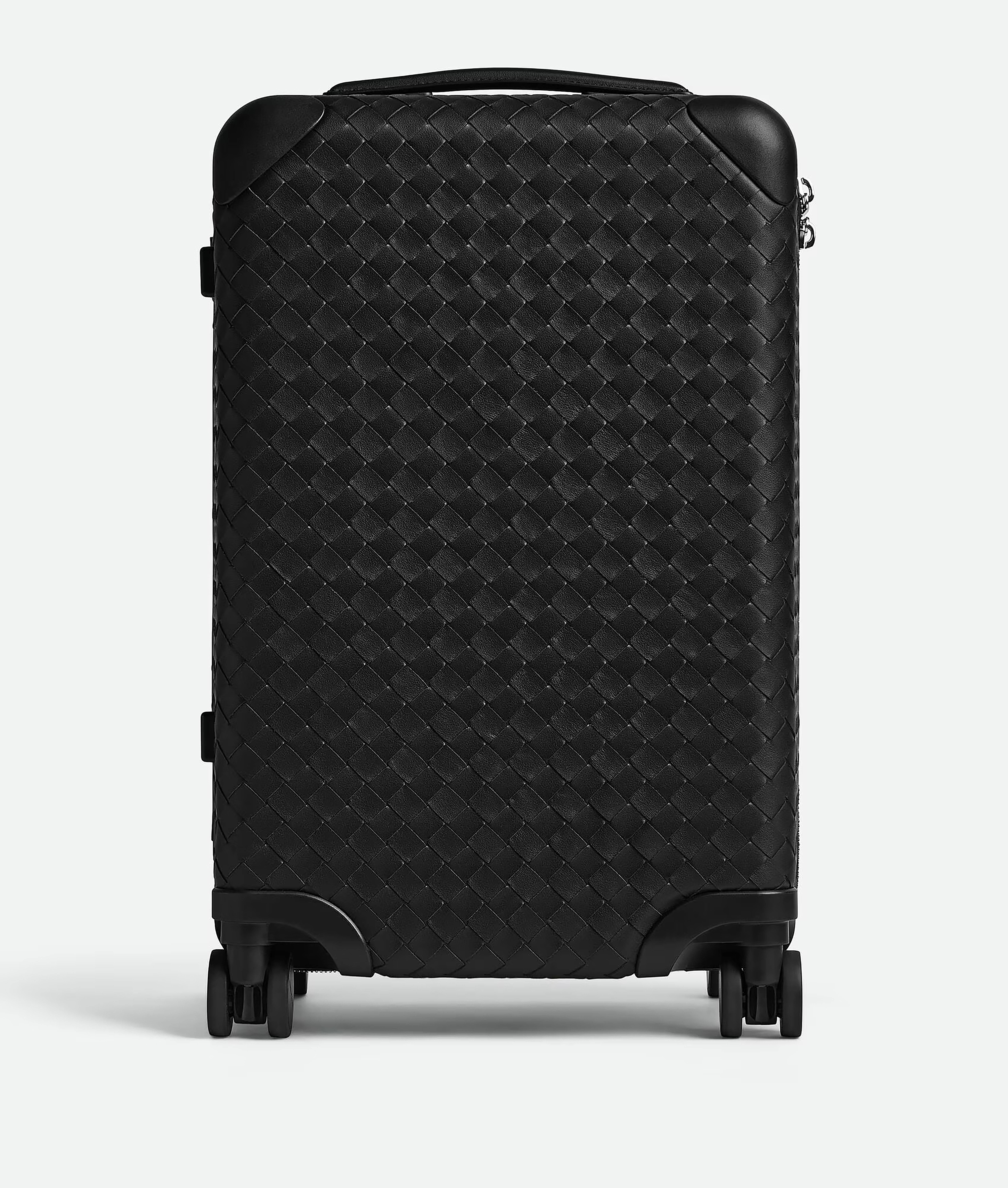 Odyssey Intrecciato編織皮革登機箱。NT$297,800（BOTTEGA VENETA提供）