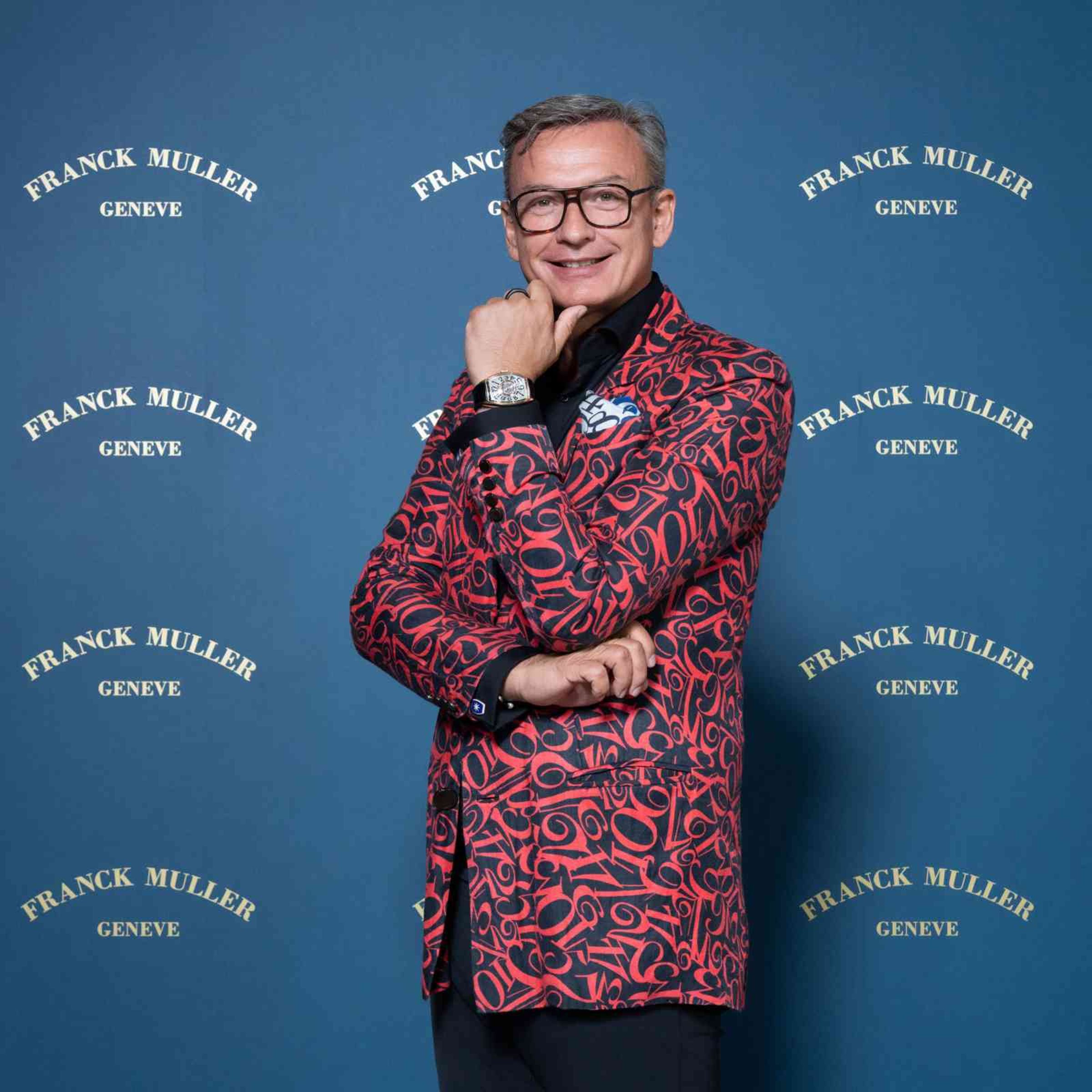 Franck Muller 執行長 Mr.Nicolas Rudaz。