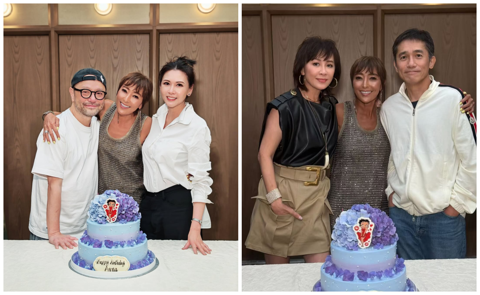 上山詩鈉的生日派對眾星雲集。（翻攝annaboop IG）