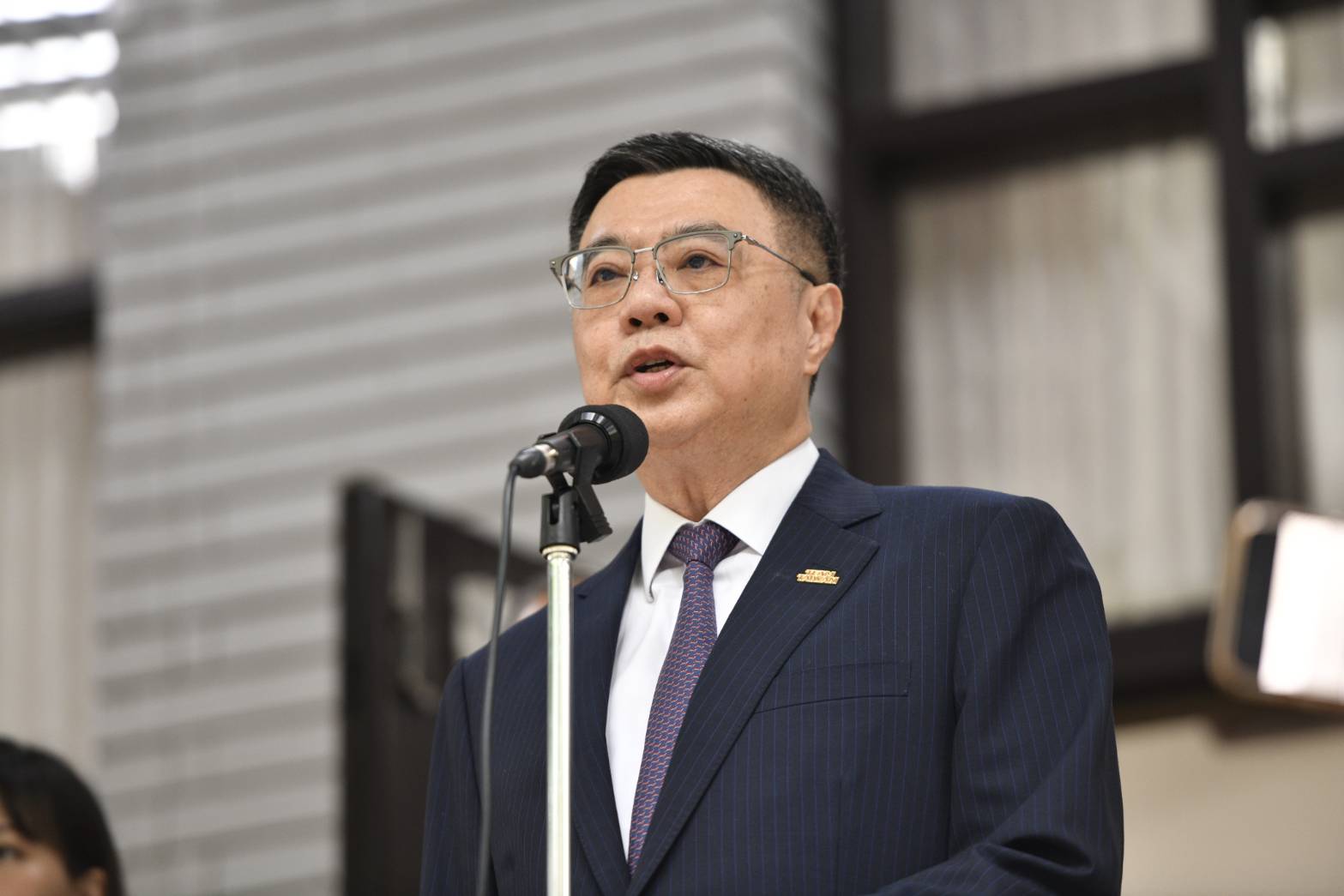 對於馬英九缺席國慶大典，卓榮泰表示刻意不到場的人應要覺得遺憾。（本刊資料照）