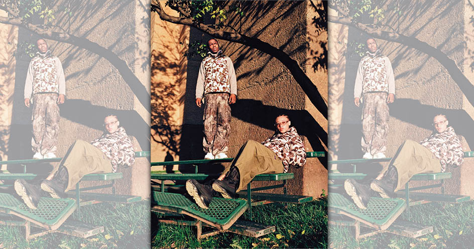 Canada Goose二度攜手日本重磅街頭服飾品牌BAPE，以迷彩印花，翻新品牌經典單品。（Canada Goose提供）