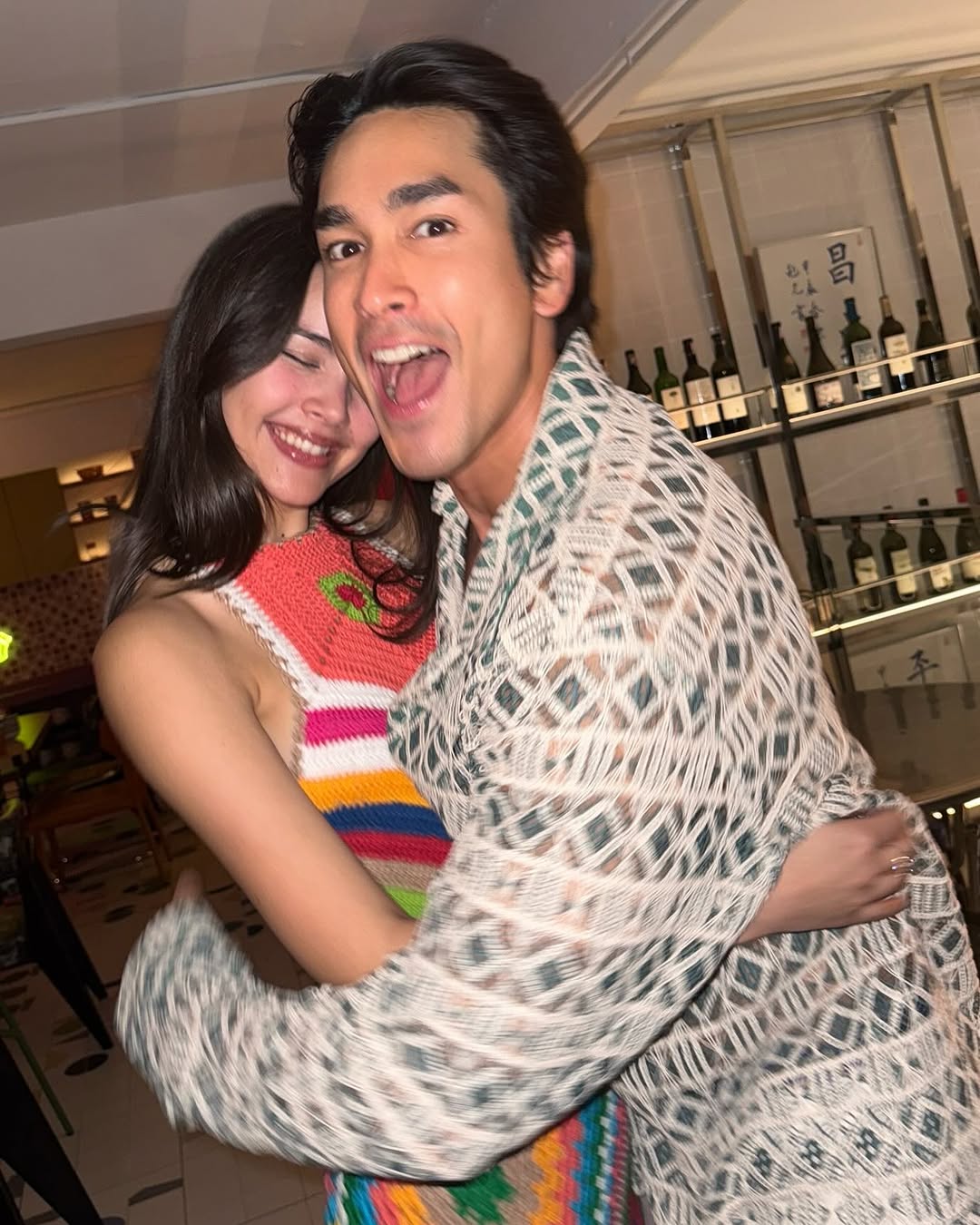 Yaya與未婚夫Nadech在恐怖片中表現亮眼，被粉絲笑稱是「最強恐怖片CP」。（翻攝自YayaIG）