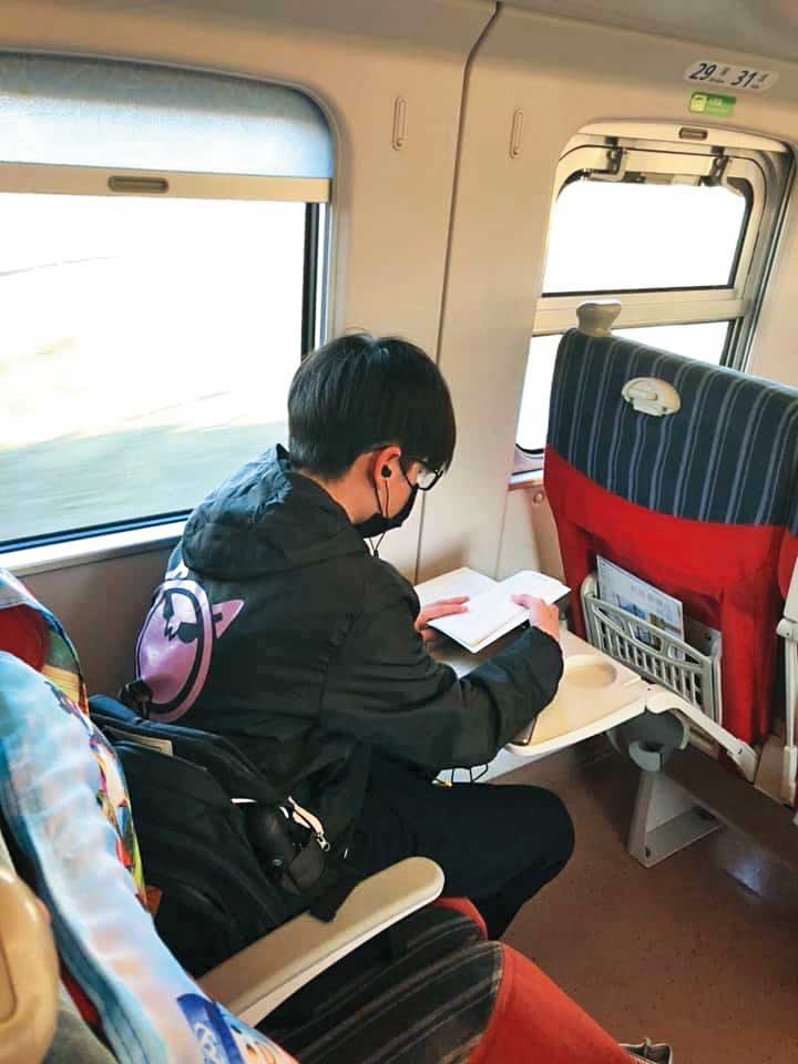 小宇資質優異，想法很多。（家屬提供）