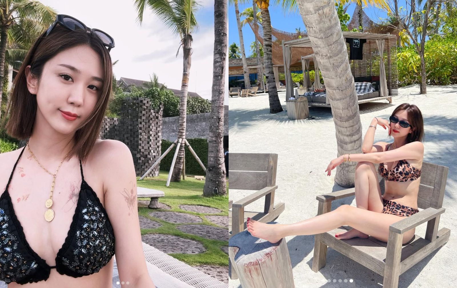 Ariel身材火辣，時不時在社群網站分享豪門人妻動態。（翻攝arielcheung_ IG）