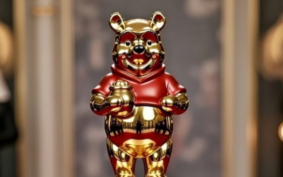 美企創辦人貼「金維尼」嘲諷，感謝耶穌賜我這份殊榮。（翻攝自X@PalmerLuckey）