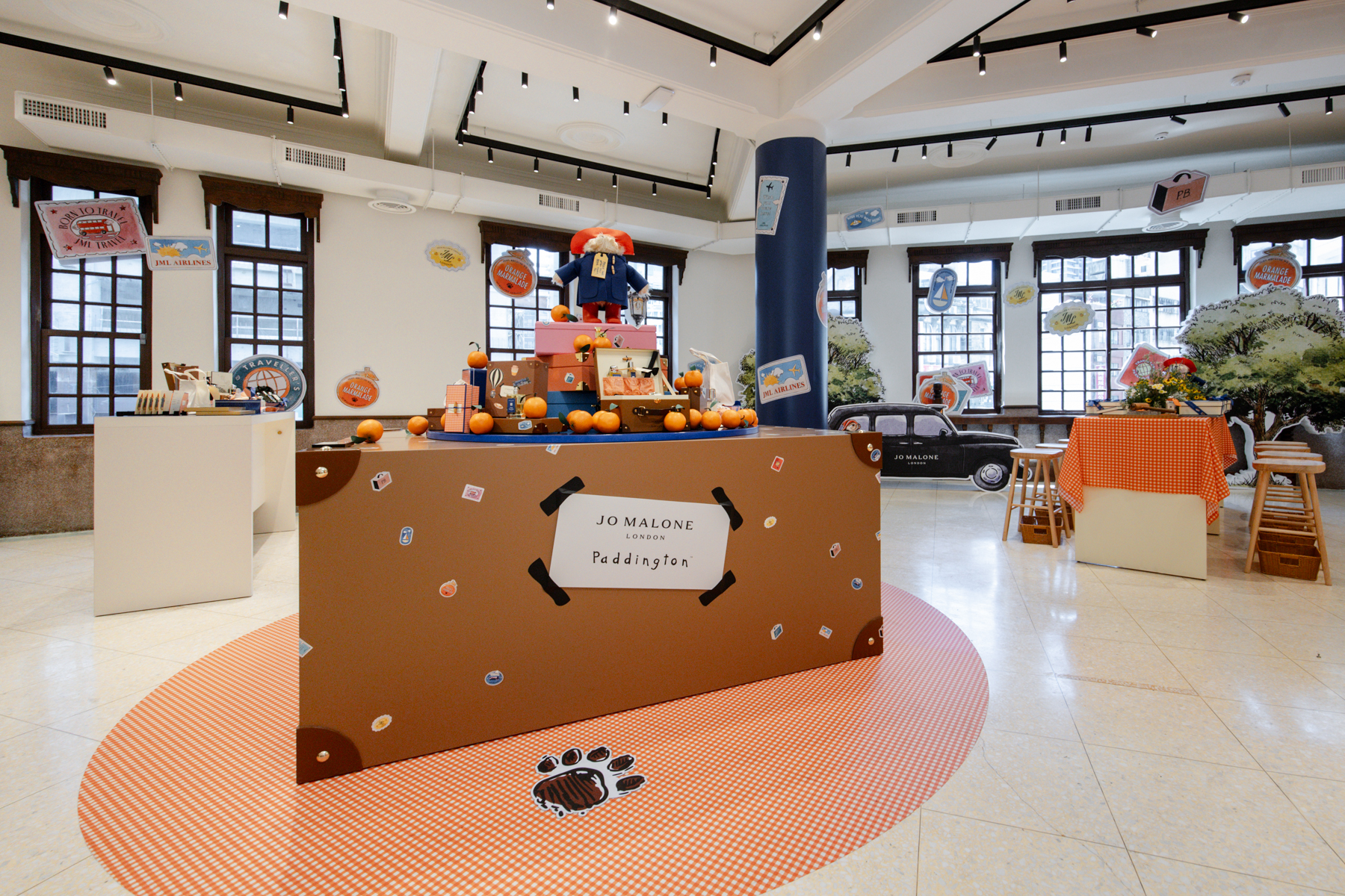 Jo Malone London大稻埕形象概念店2樓空景照。(Jo Malone London提供)