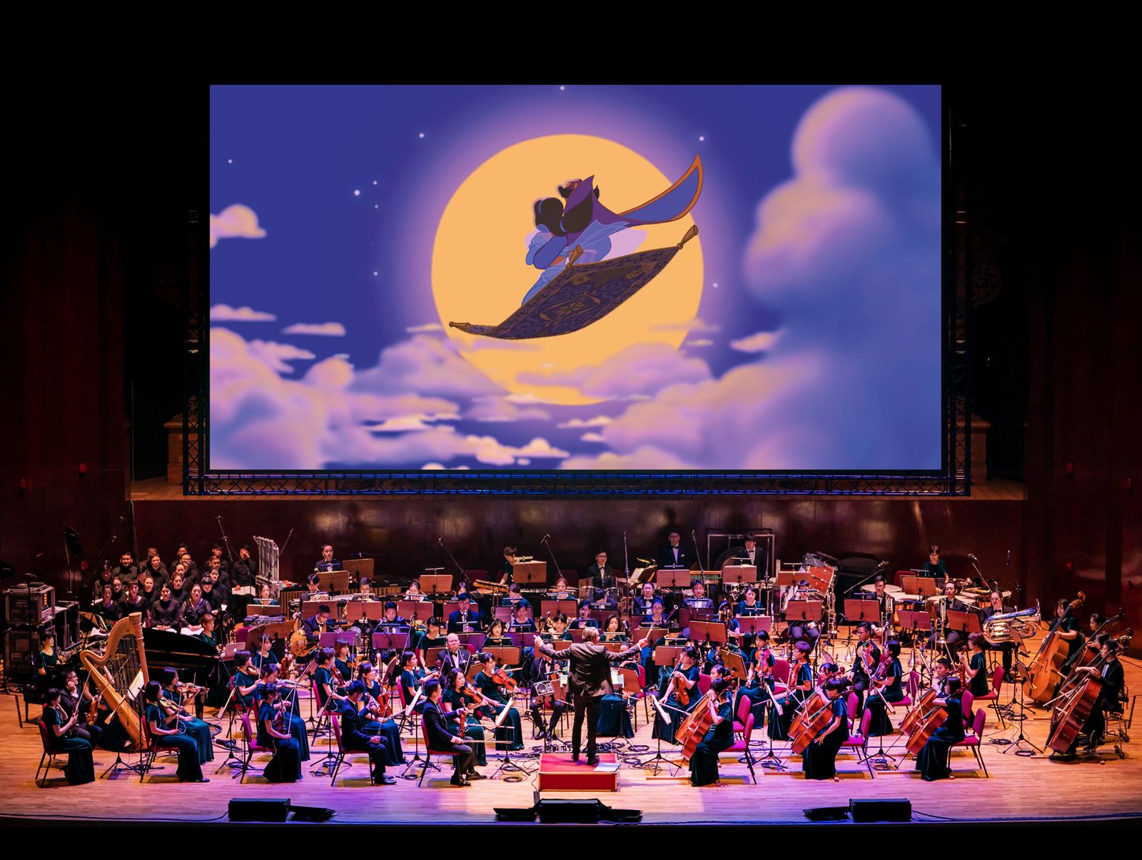 音樂劇百老匯原卡司同台演出 《阿拉丁》電影交響音樂會重溫奇幻魔毯之旅