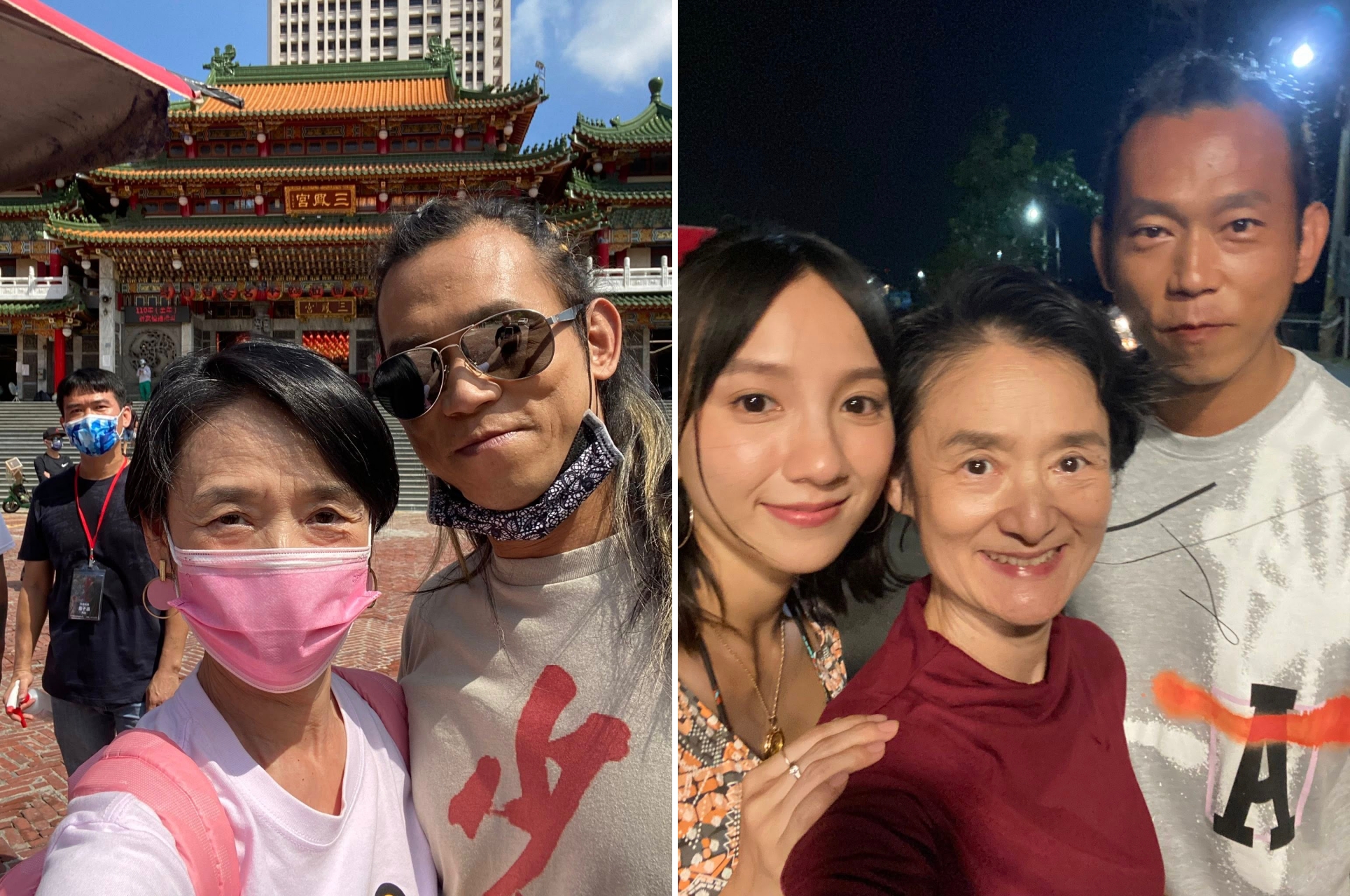 國民奶奶譚艾珍在顏正國拍《好小子》時就認得他了，也曾在他剛出獄時鼓勵他要等待機會。（臉書）