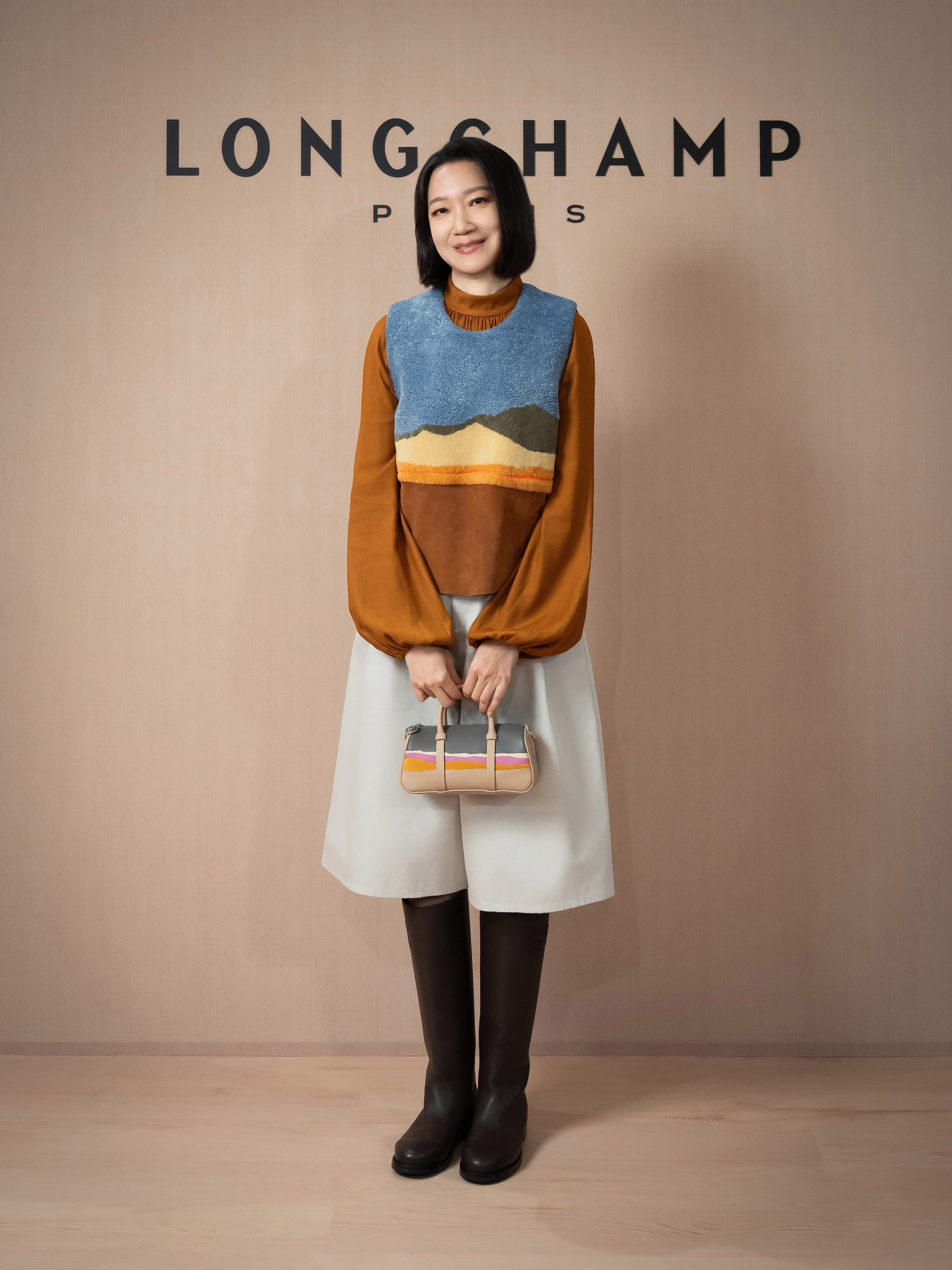曲家瑞出席LONGCHAMP 2026秋冬系列發表。（LONGCHAMP提供）
