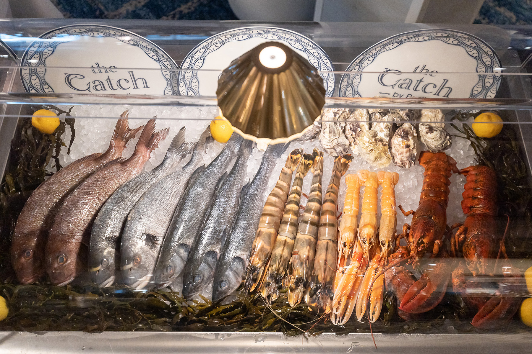魯迪的漁獲以海鮮食材著稱，能大啖多種蝦類、花枝與魚類料理。（套餐45美元／人，約NT$1,457）