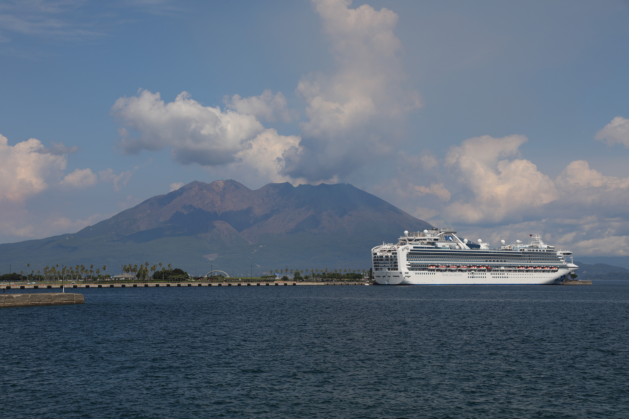 公主遊輪「鑽石公主號」船長今凌晨病逝，改由副船長接手開船入基隆港。（本刊資料照）