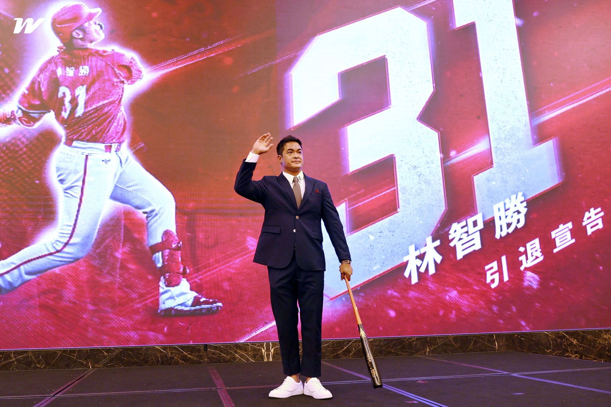 林智勝今年球季結束後將卸下球員身分，預計將轉任教練。（翻攝自味全龍臉書）