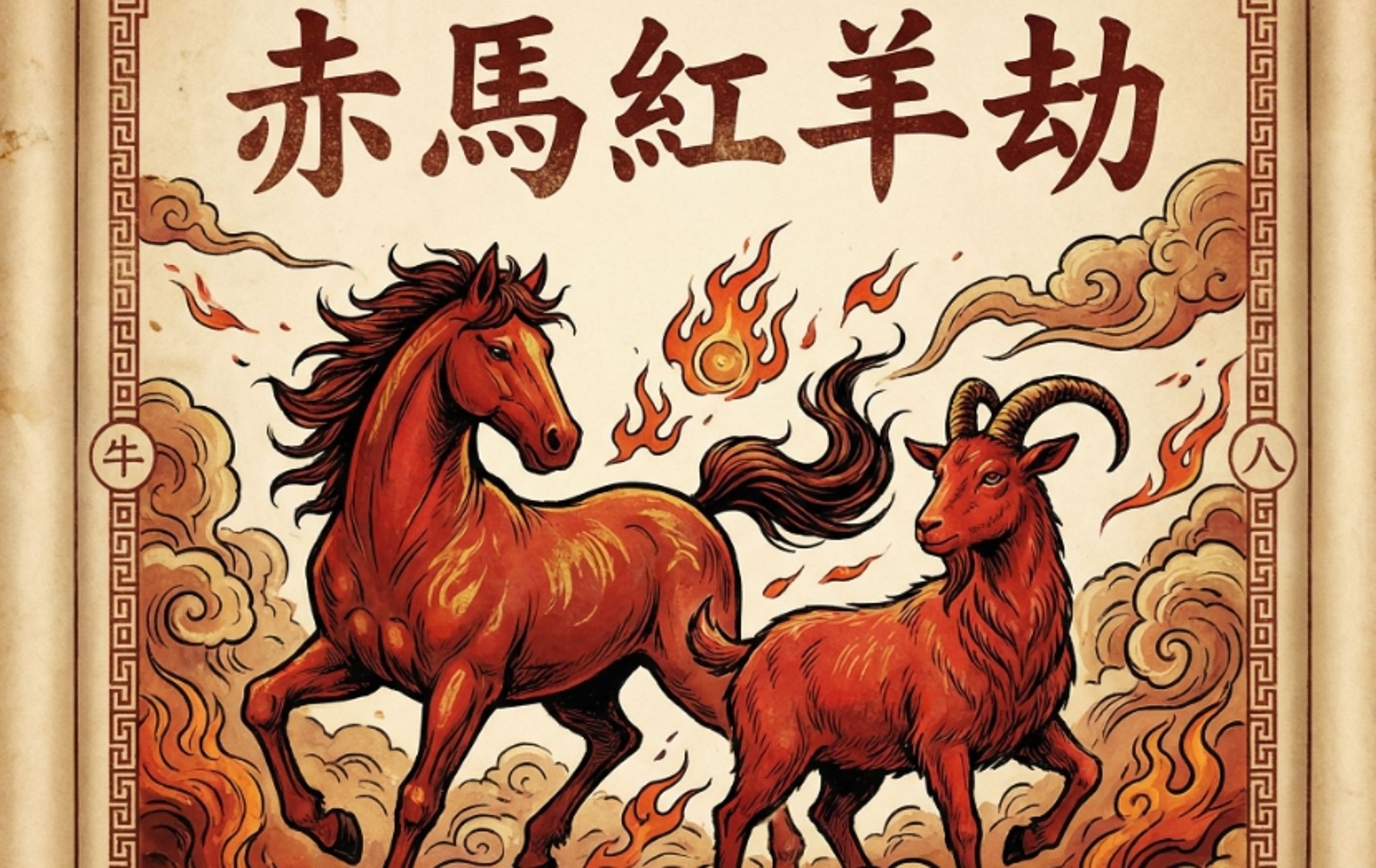 2026年迎丙午馬年，「赤馬紅羊劫」引熱議。（AI生成）