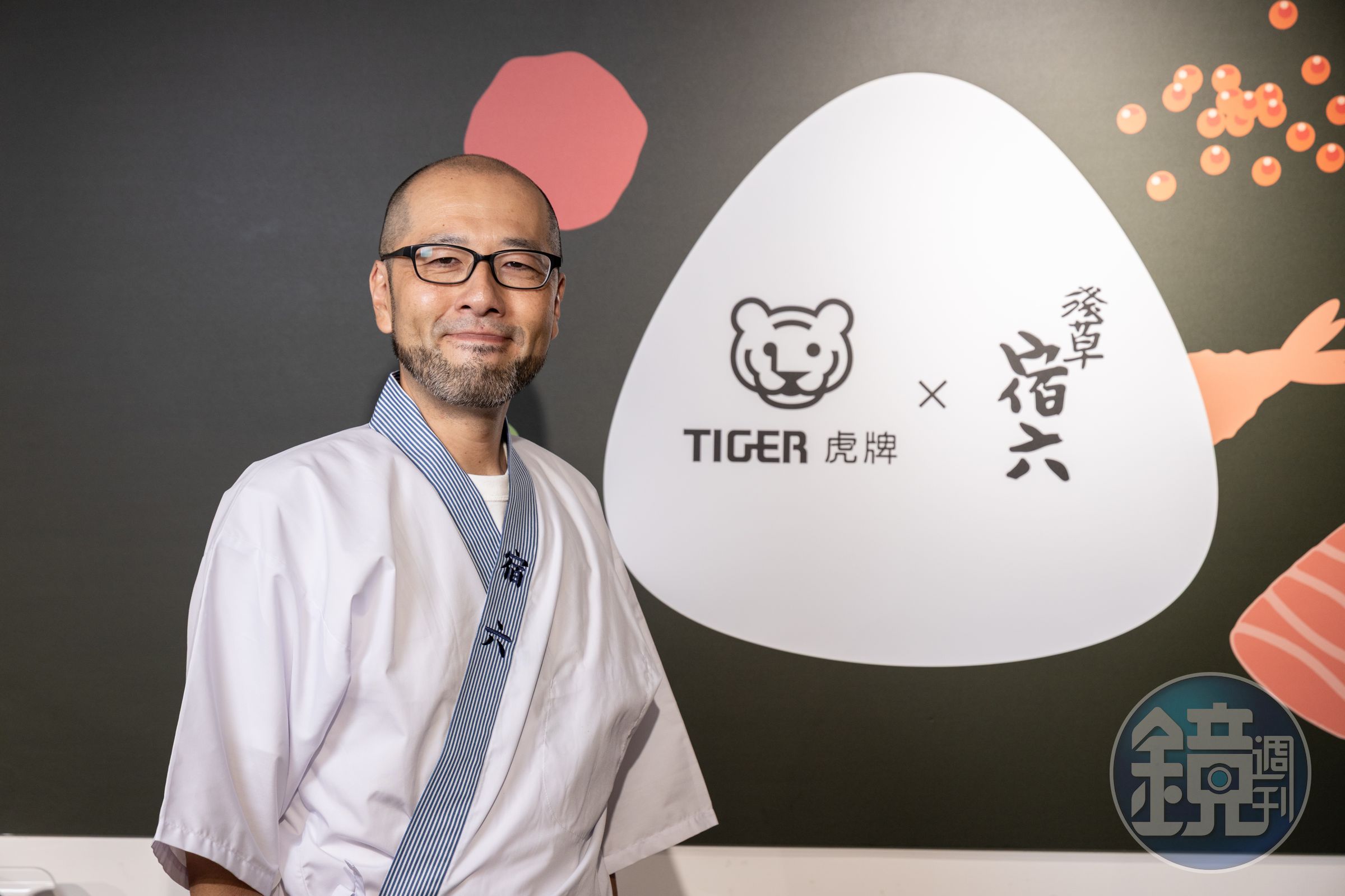 「淺草宿六飯糰」第三代料理長三浦洋介。
