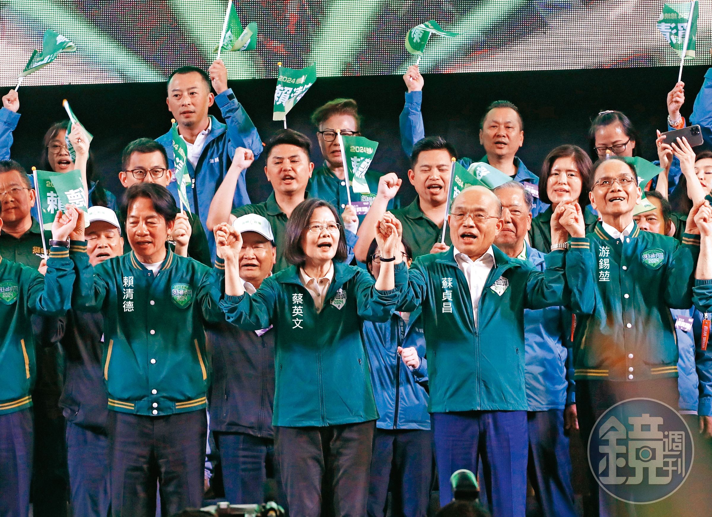 包括蘇貞昌、蔡英文等民進黨天王輔選團隊,將在選戰最後關頭全力助選。