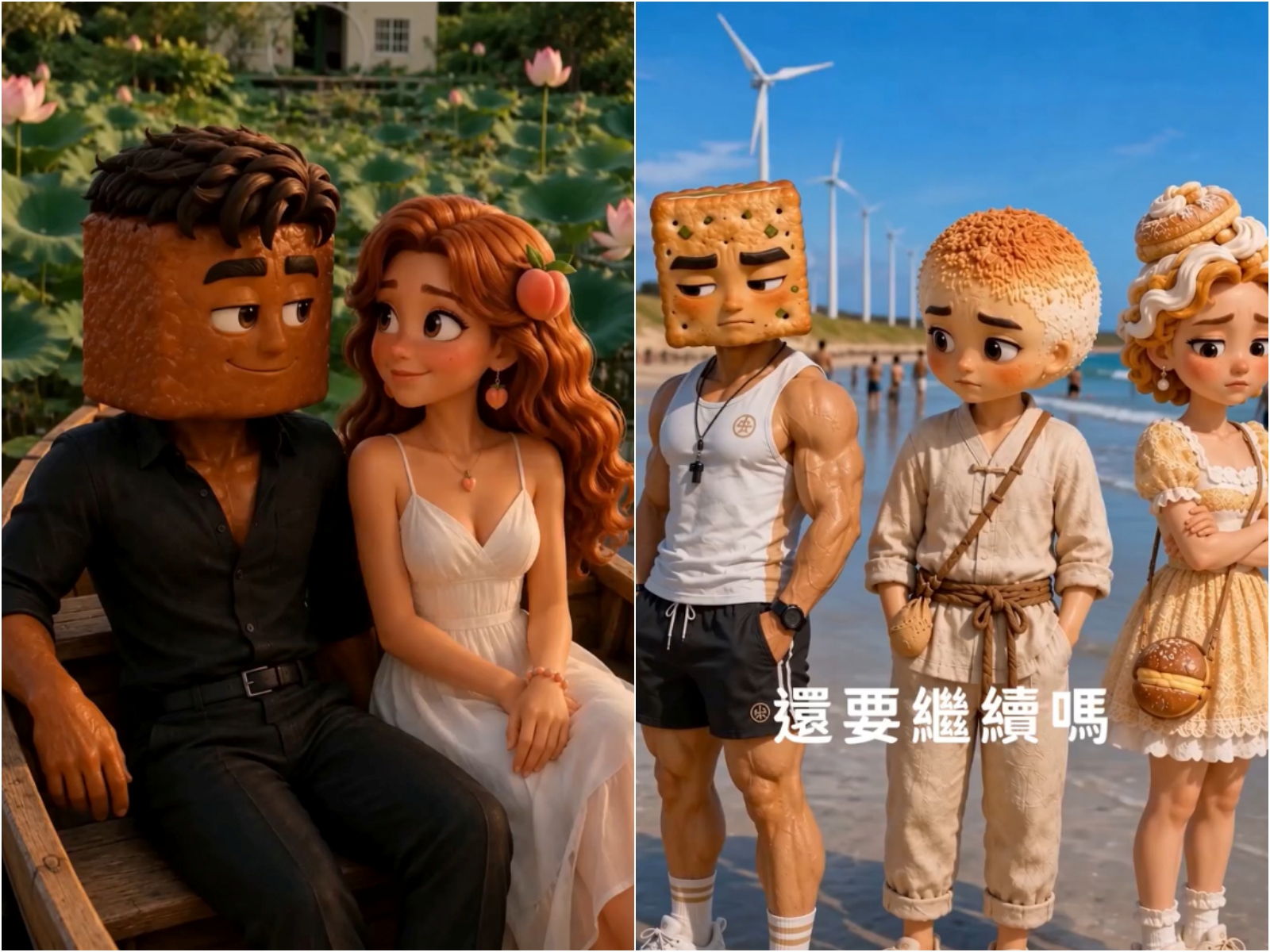 桃園市觀旅局，此AI宣傳片是旅行業者推廣並由年輕團隊透過AI製作，市府沒有花任何額外預算。（翻攝臉書「樂遊桃園」）
