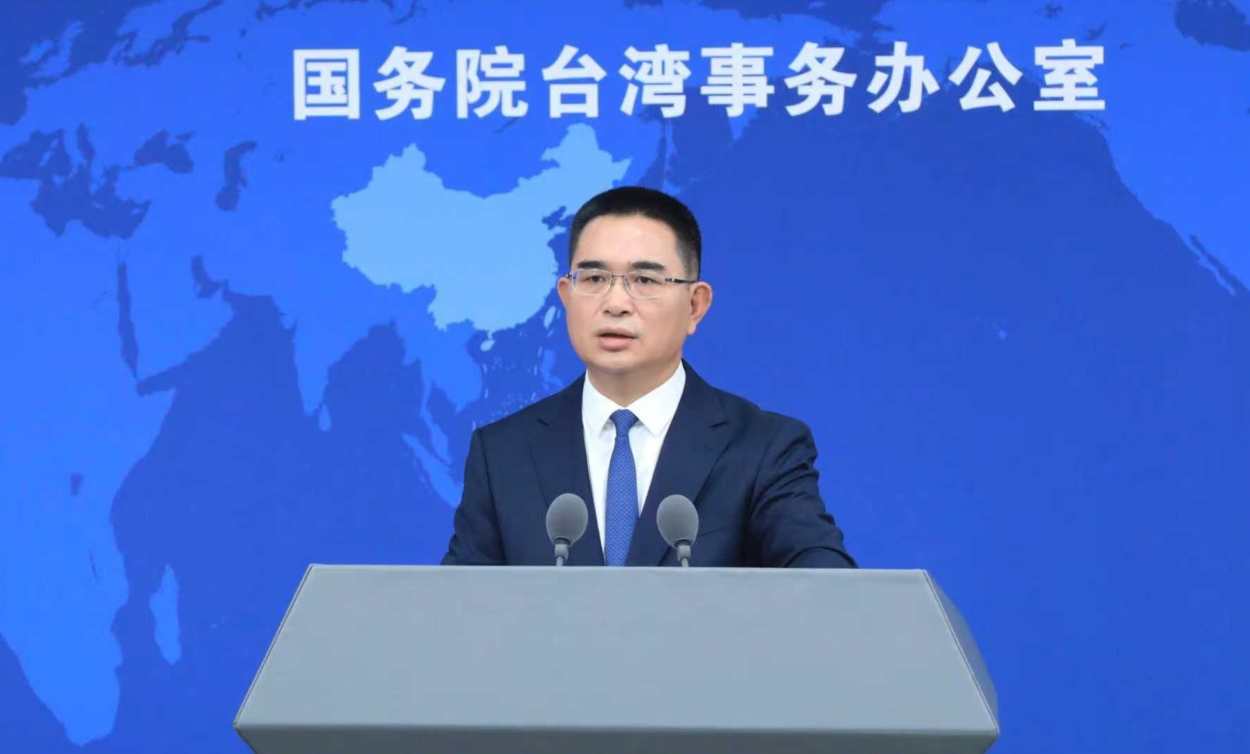 中國國台辦昨日回應,「高度關注有關動向」,並聲稱若觸碰紅線,將依據《反分裂國家法》採取措施。(翻攝自微博@國台辦發布)