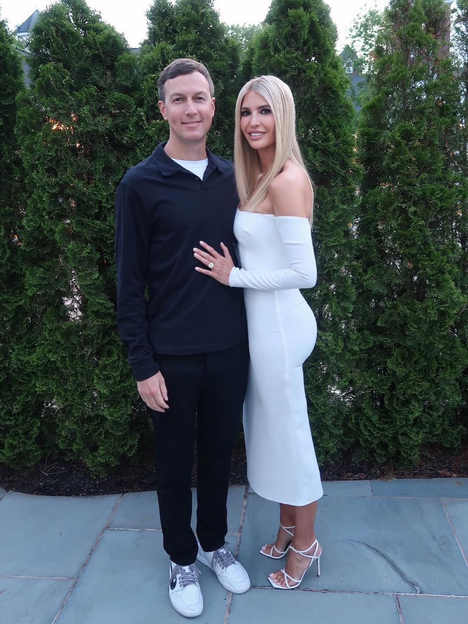 伊凡卡跟庫許納夫妻感情好。(翻攝ivankatrump IG)