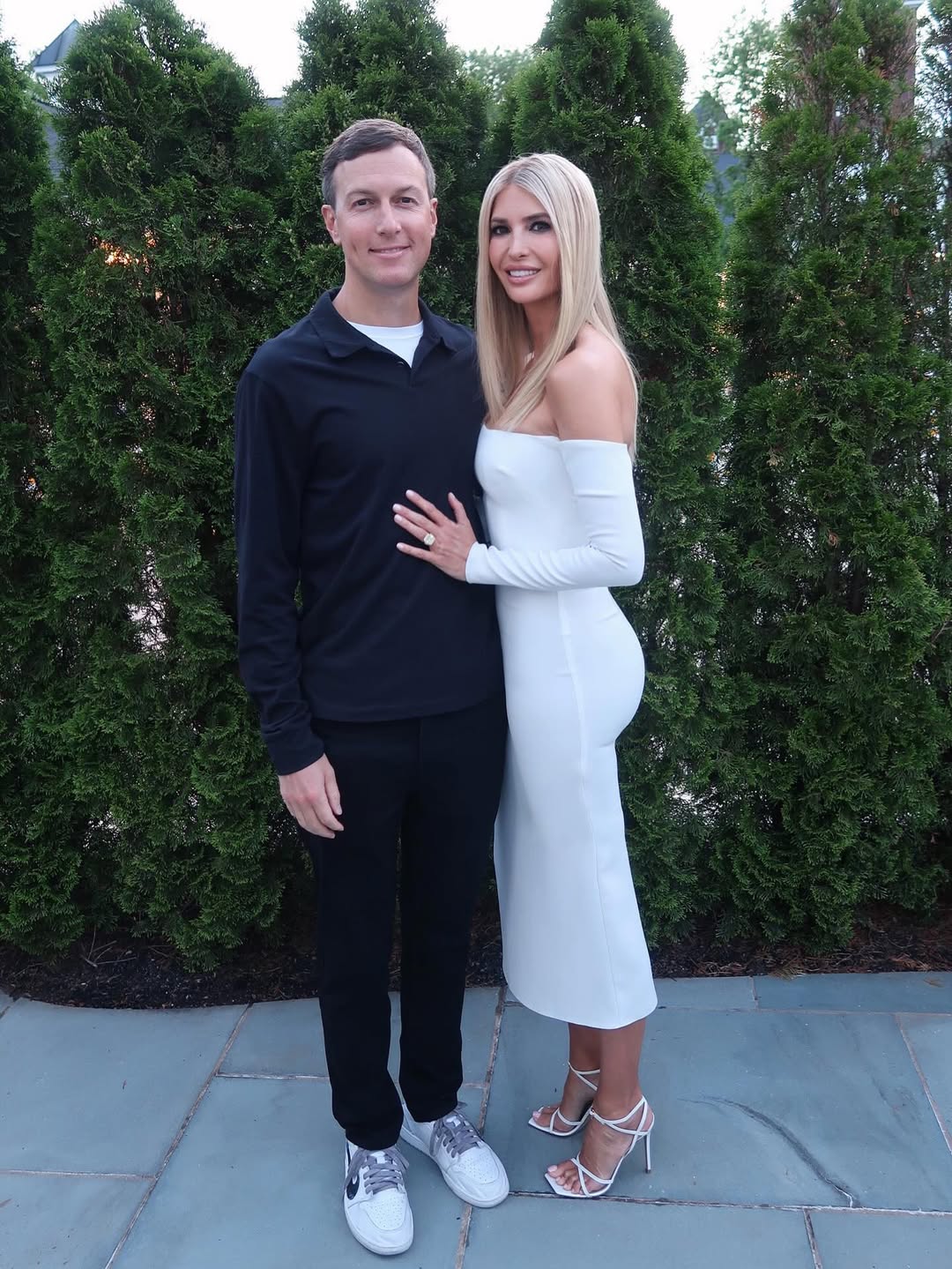 伊凡卡跟庫許納夫妻感情好。（翻攝ivankatrump IG）