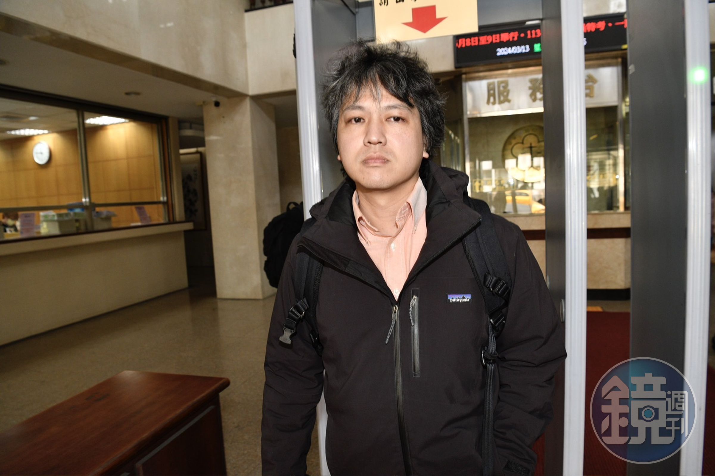 高虹安前辦公室主任陳奐宇今至台北地方法院出庭。