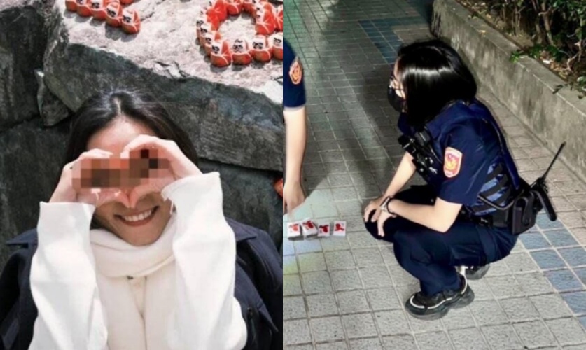 鄭詠心畢業於台南藝術大學舞蹈系，因親切與專業形象，曾長期陪伴女星譚艾珍進行全台反詐騙宣導。（翻攝自臉書）