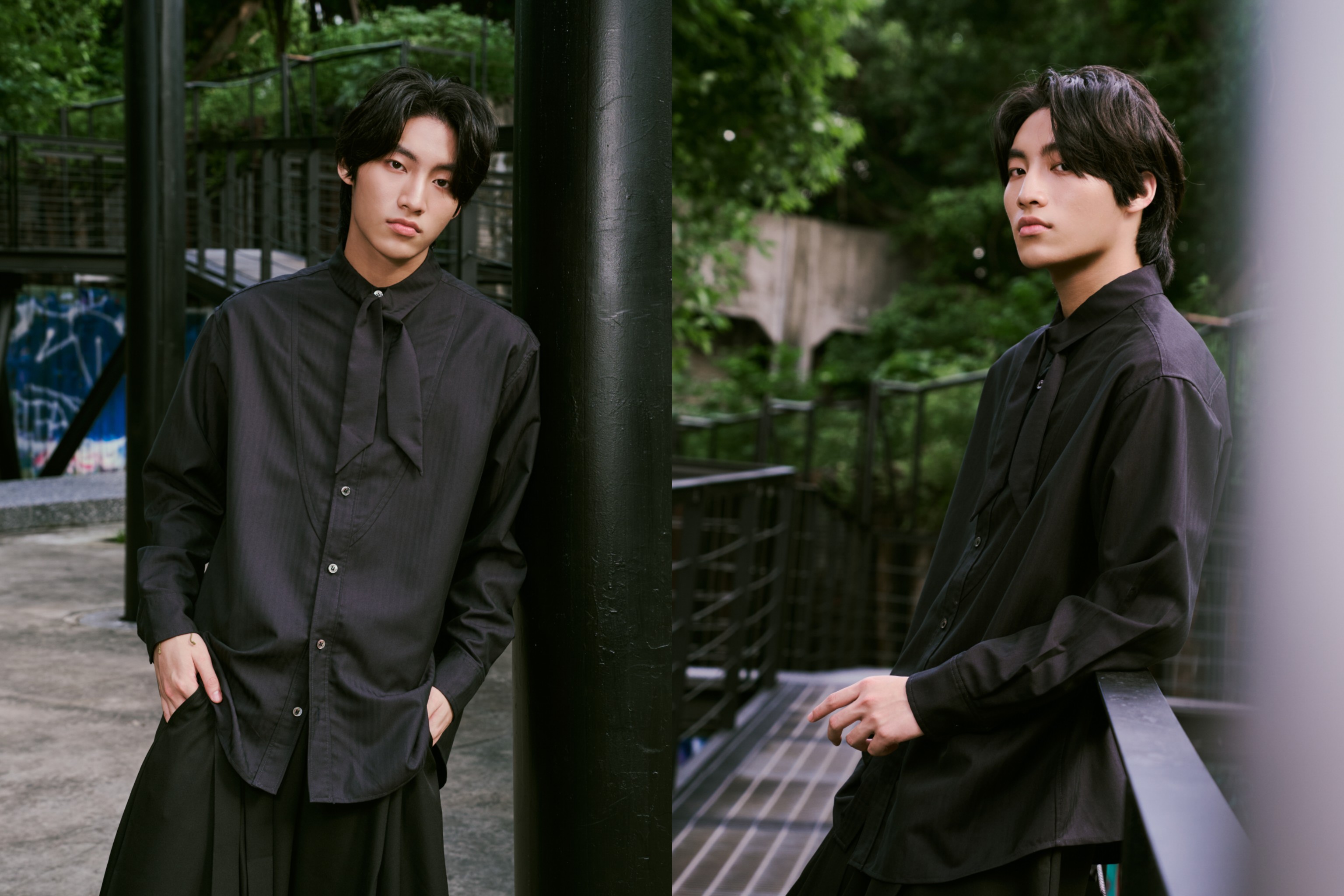 胡語恆在《粽邪4:坤蒂拉娜》飾演「振宏」,從14歲金馬入圍新演員一路成長,如今再以角色表現受到觀眾關注。( 麻吉砥加提供 )