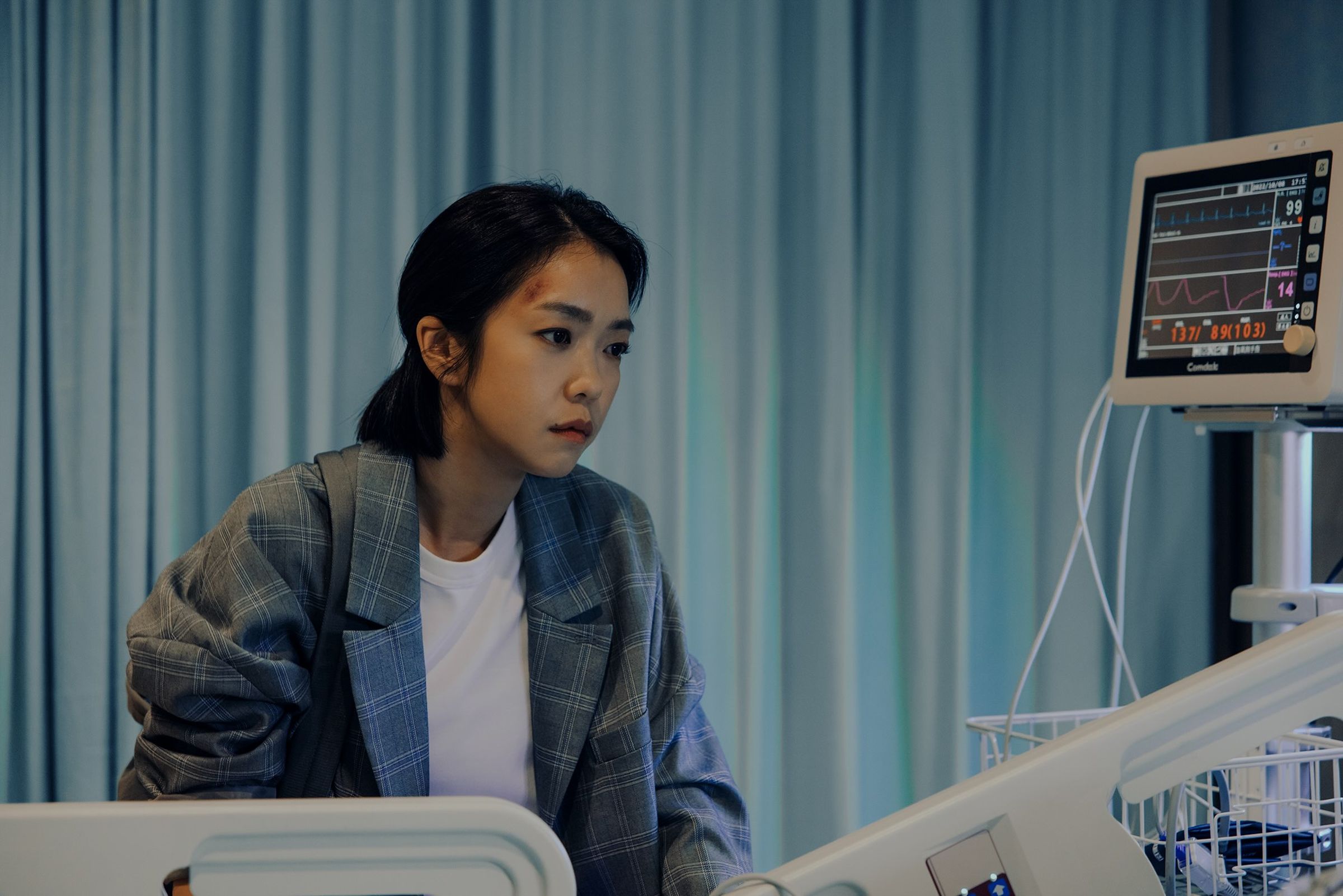 李霈瑜形容角色李欣屏直覺敏銳、熱心積極，卻過於魯莽。（Netflix提供）