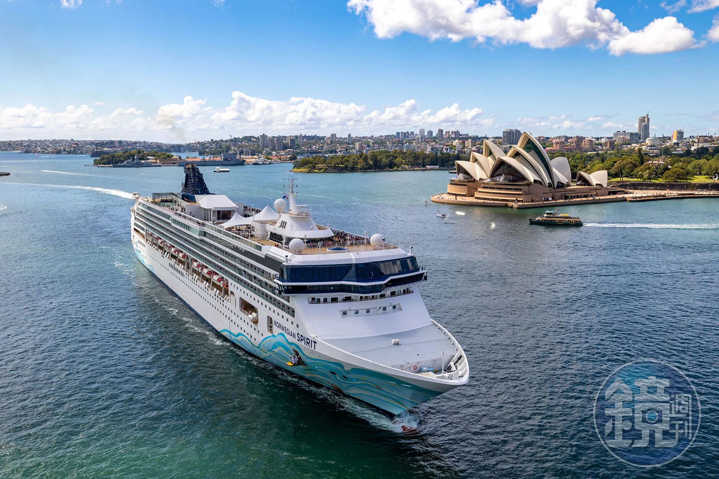 奮進號郵輪驚傳台灣乘客落海，網曝驚悚影像！旅行社證實人已罹難。（挪威郵輪提供）