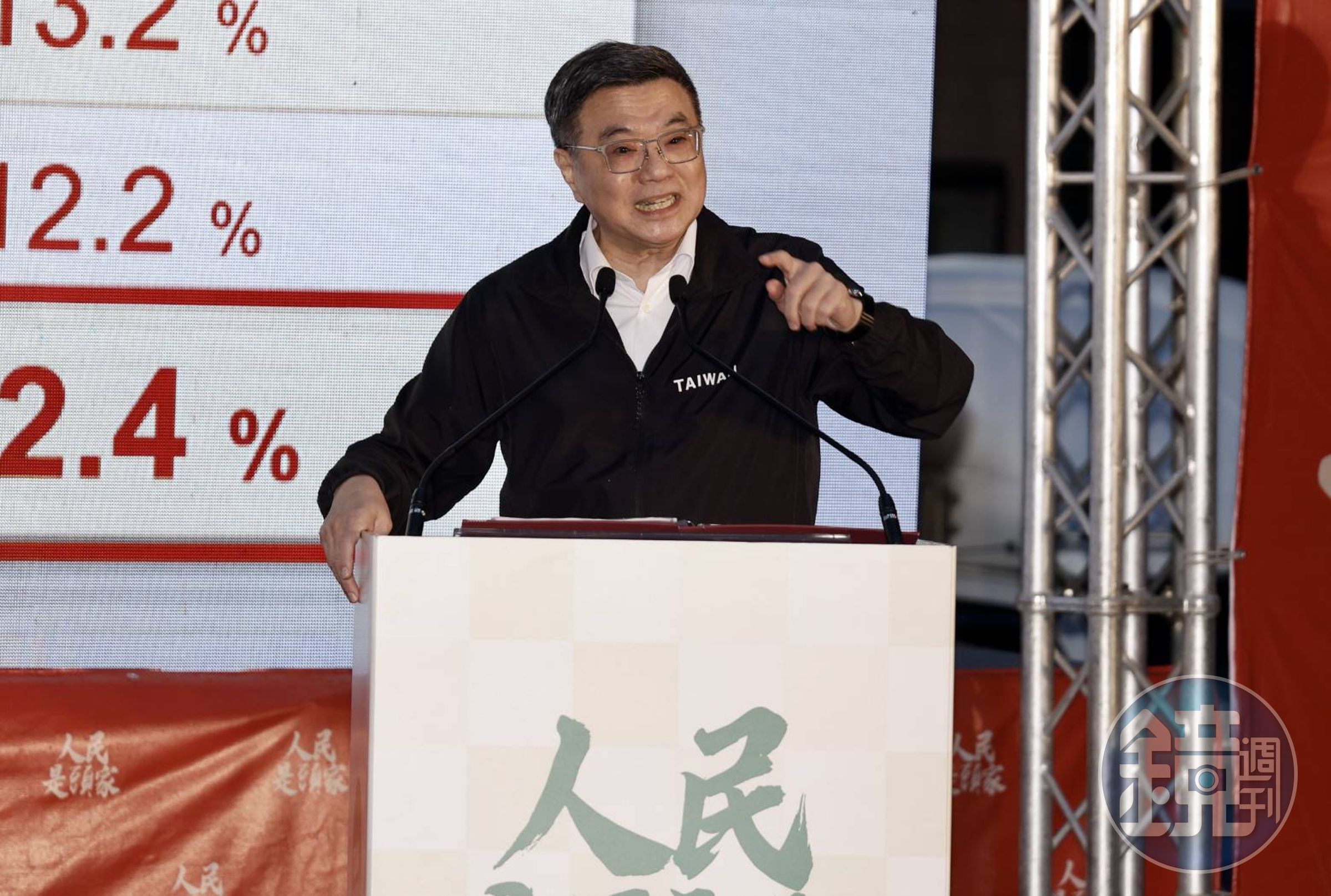 卓榮泰借鑑國民黨總召傅崐萁、民眾黨總召黃國昌名言「太離譜了!真的是太離譜了!」