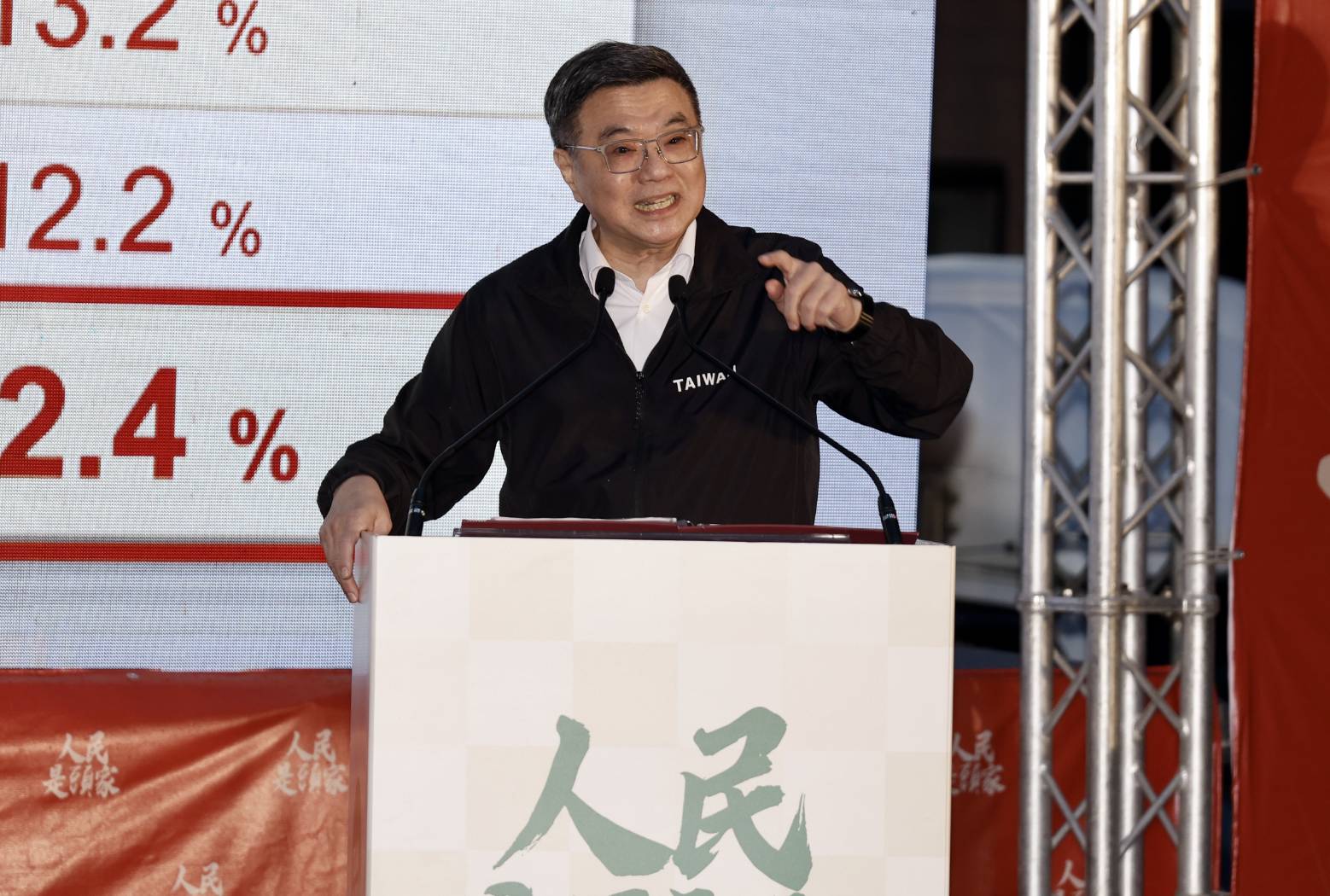 卓榮泰借鑑國民黨總召傅崐萁、民眾黨總召黃國昌名言「太離譜了！真的是太離譜了！」