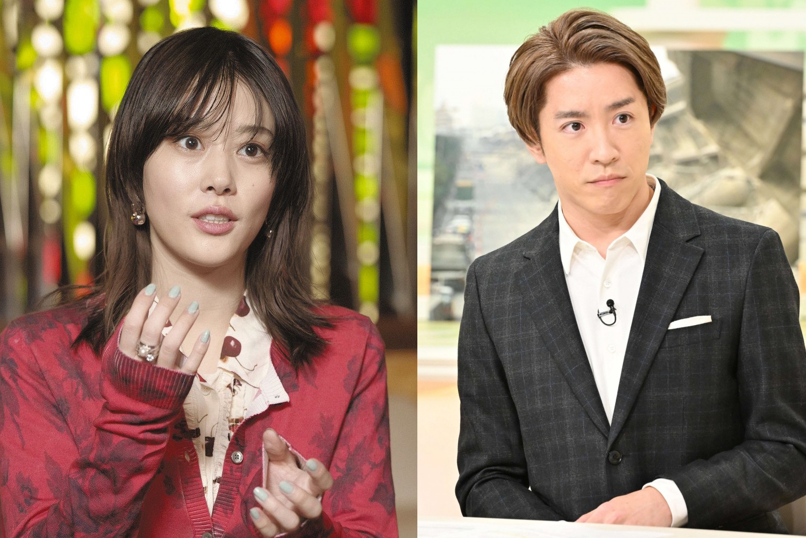 村上信五被拍到的新歡被稱神似高畑充希（左）。（翻攝網路）