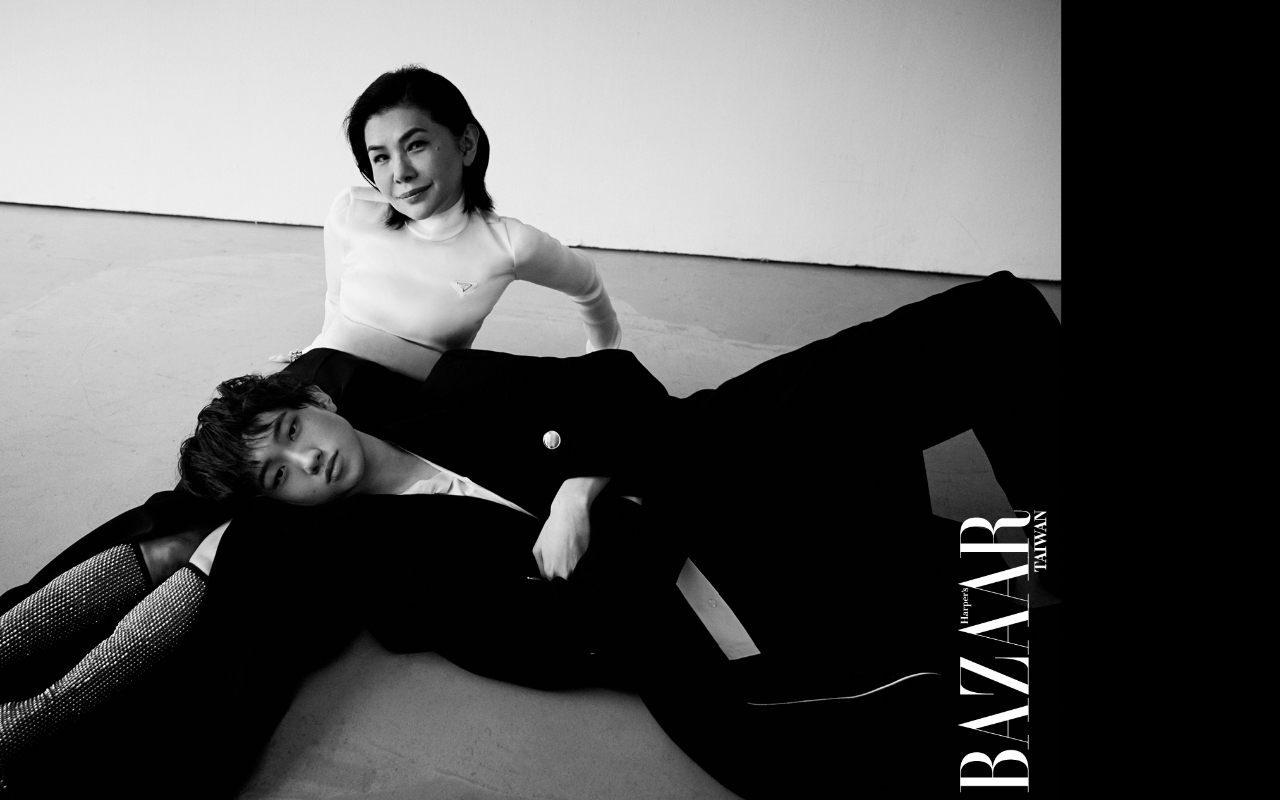 張清芳去年將去年的演唱會送給高中畢業的Nathan一份成年大禮。（《Harper’s BAZAAR》國際中文版提供）