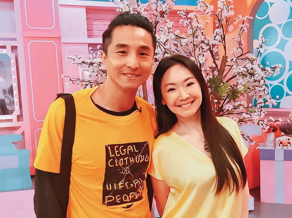 王俐人公開認愛的圈內戀情僅有5566前成員王少偉。（翻攝自王俐人臉書）