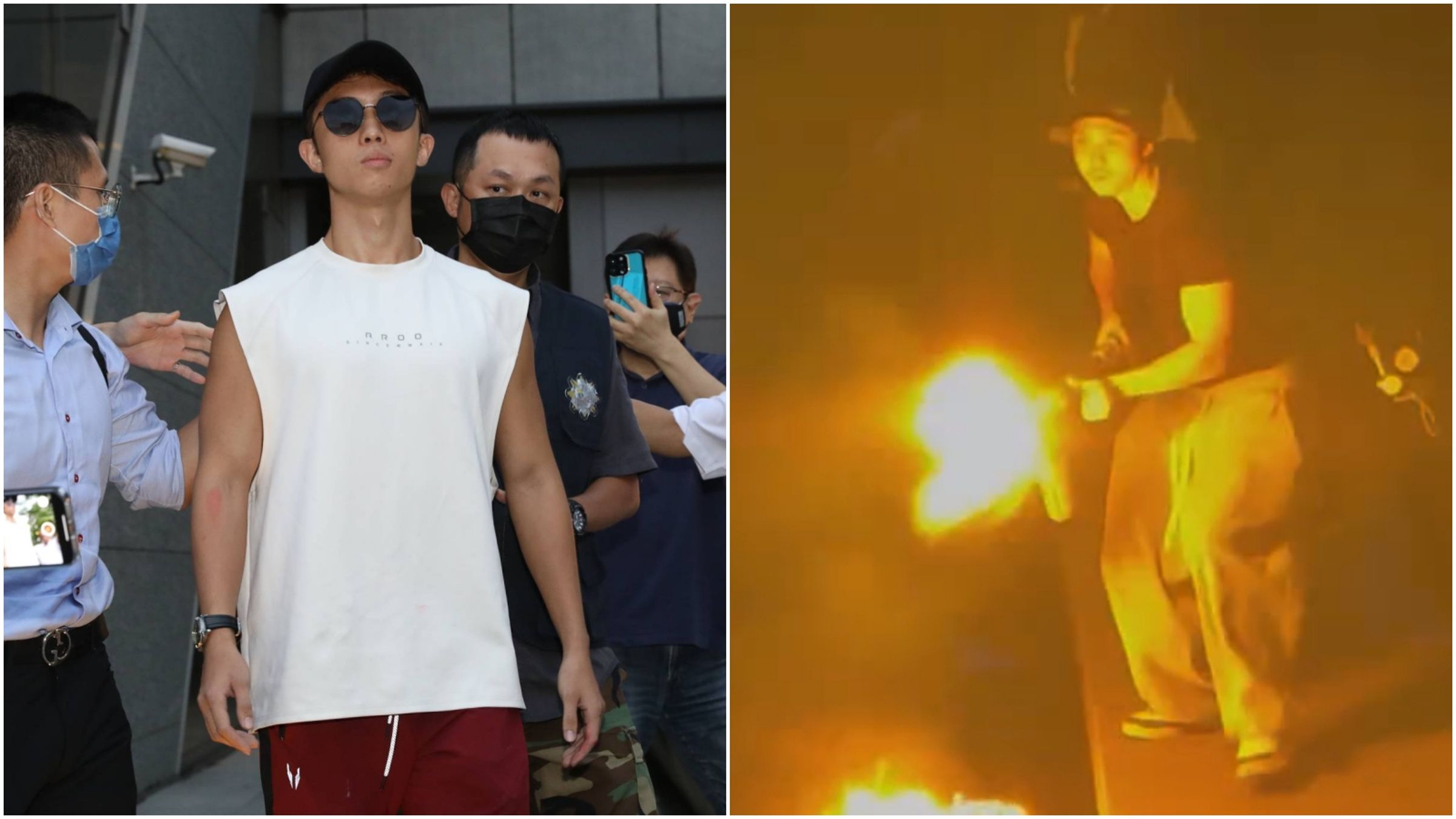 孫安佐再度惹事進警局,這回同樣與槍砲有關。(本刊資料照、翻攝孫安佐IG)