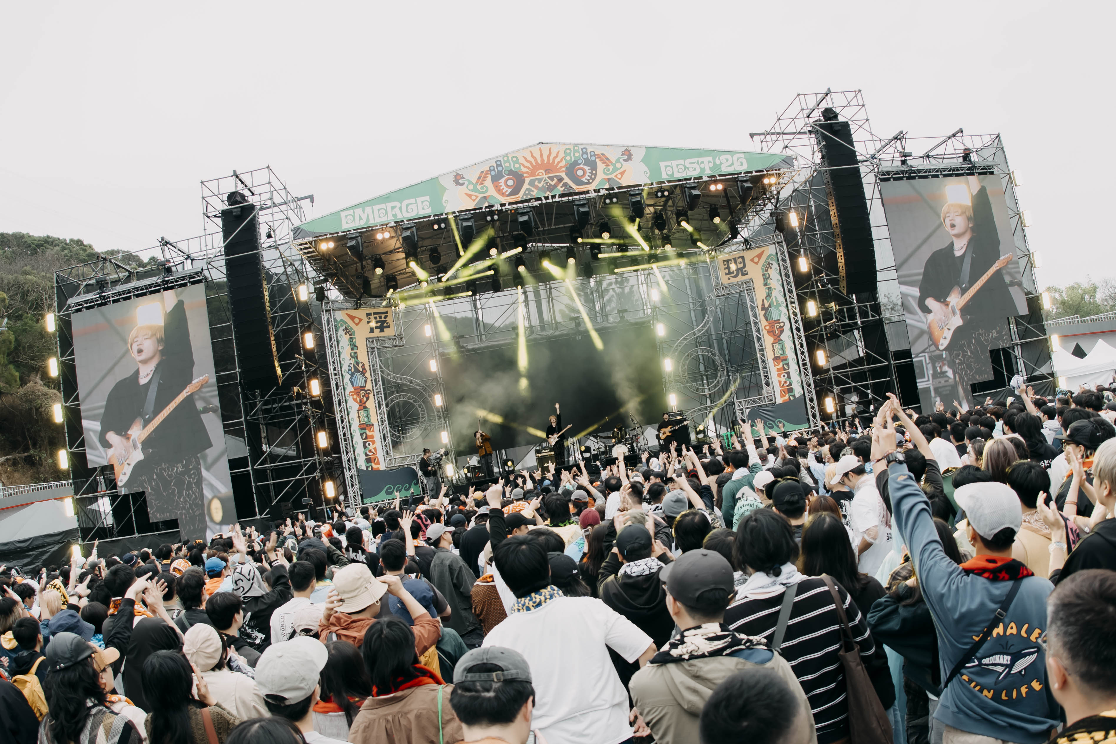 日本樂團FREDERIC時隔8年再度來台，讓歌迷感動回味不已。（浮現祭提供）
