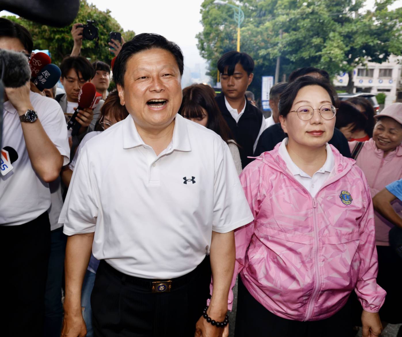 傅崐萁也宣布挺過罷免,碩董事長童子賢回應了。