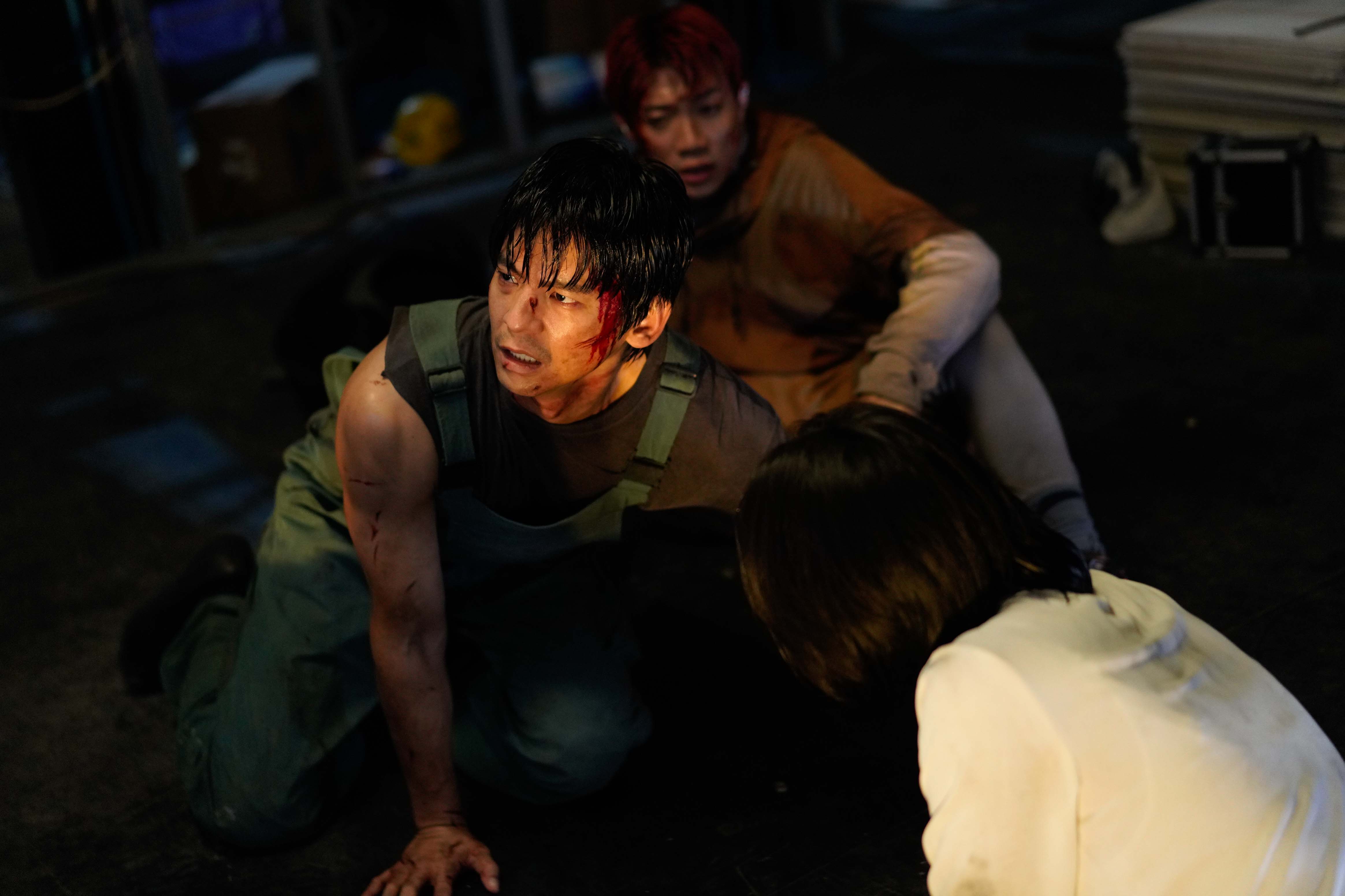 在《96分鐘》有精彩演出的林柏宏，正在拍攝的《懸命一線》同樣也有刺激緊張的場面。（金馬執委會）