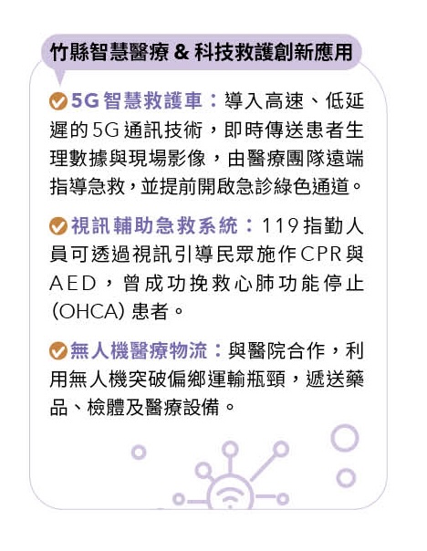 竹縣智慧醫療& 科技救護創新應用