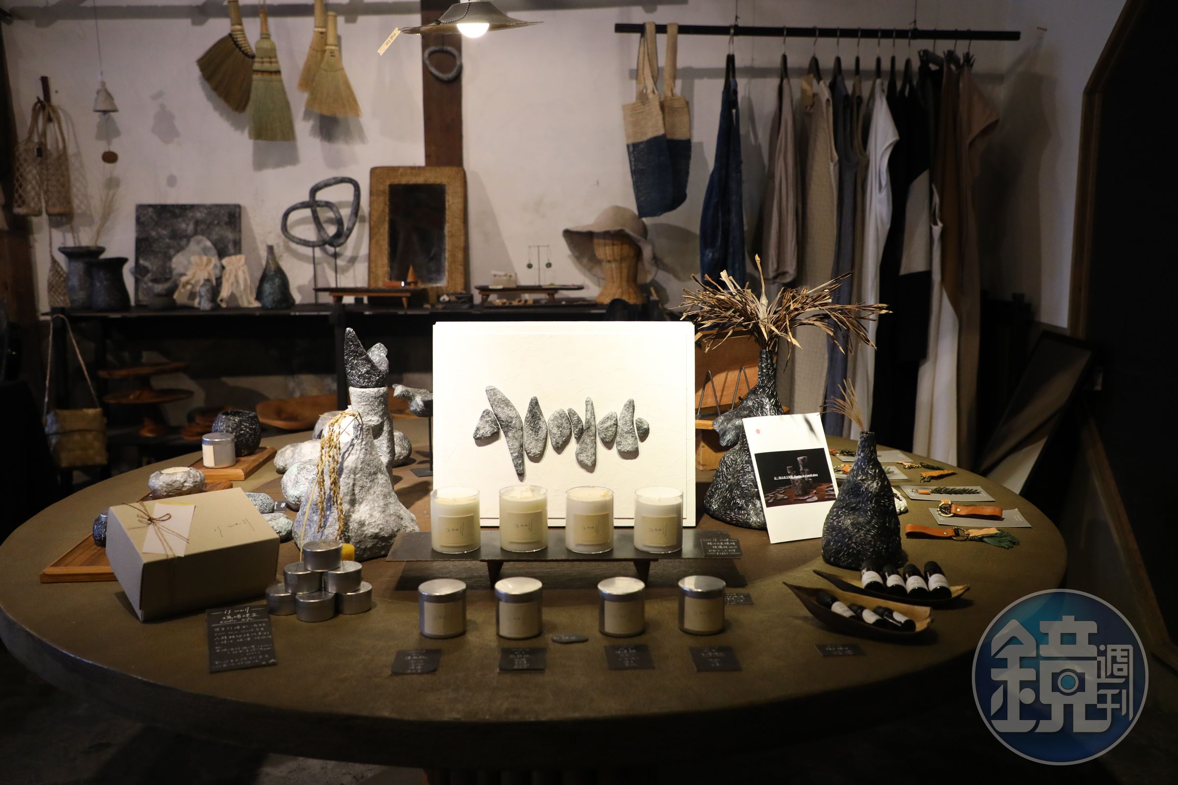 「ISwell」有許多獨一無二的選物，只在店裡買得到。