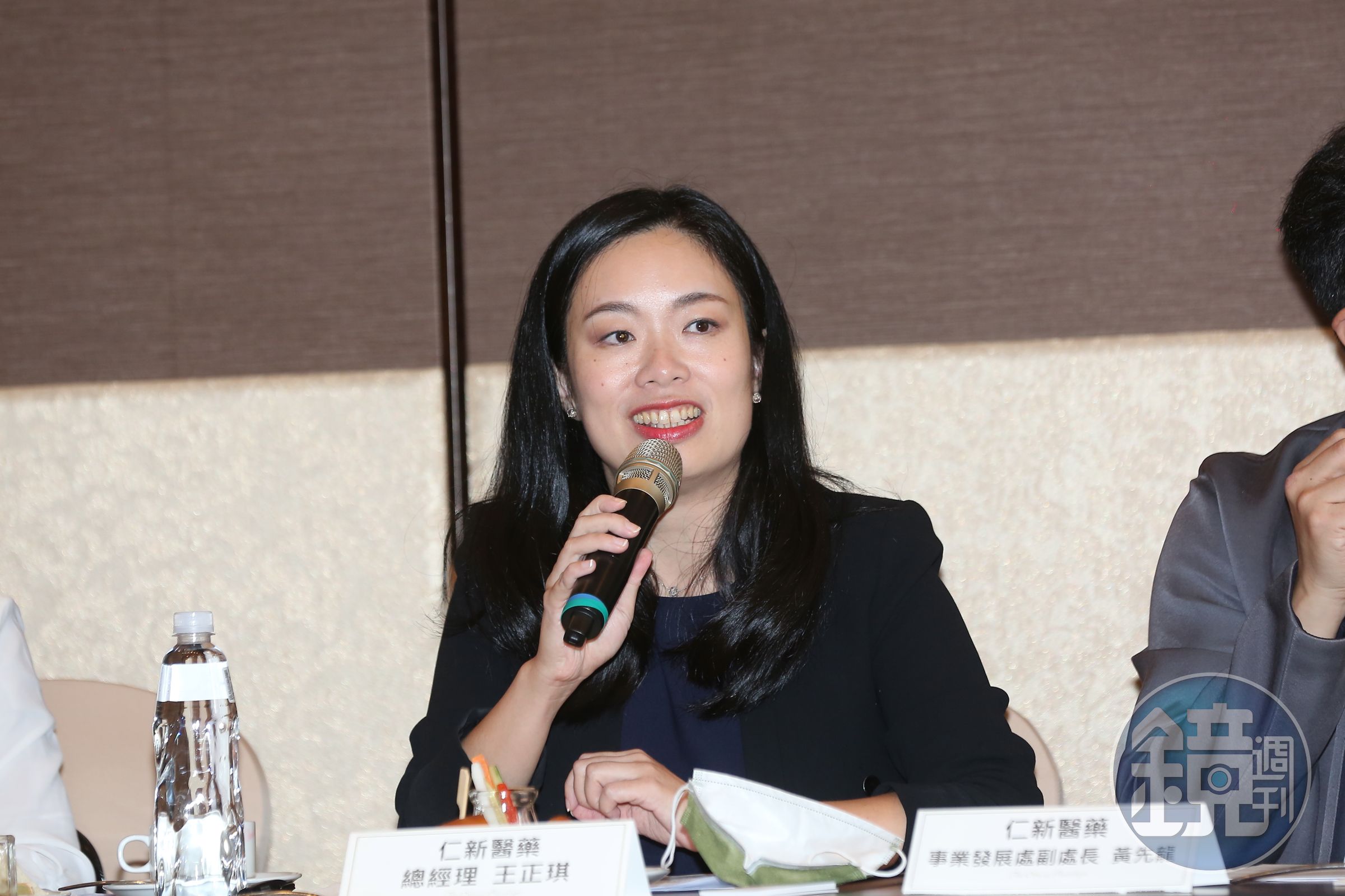 仁新總經理王正琪表示,本次在ASH年會發表的論文,主要是針對p53基因變異型急性骨髓性白血病,提出一個全新機制的治療概念。(本刊資料照)