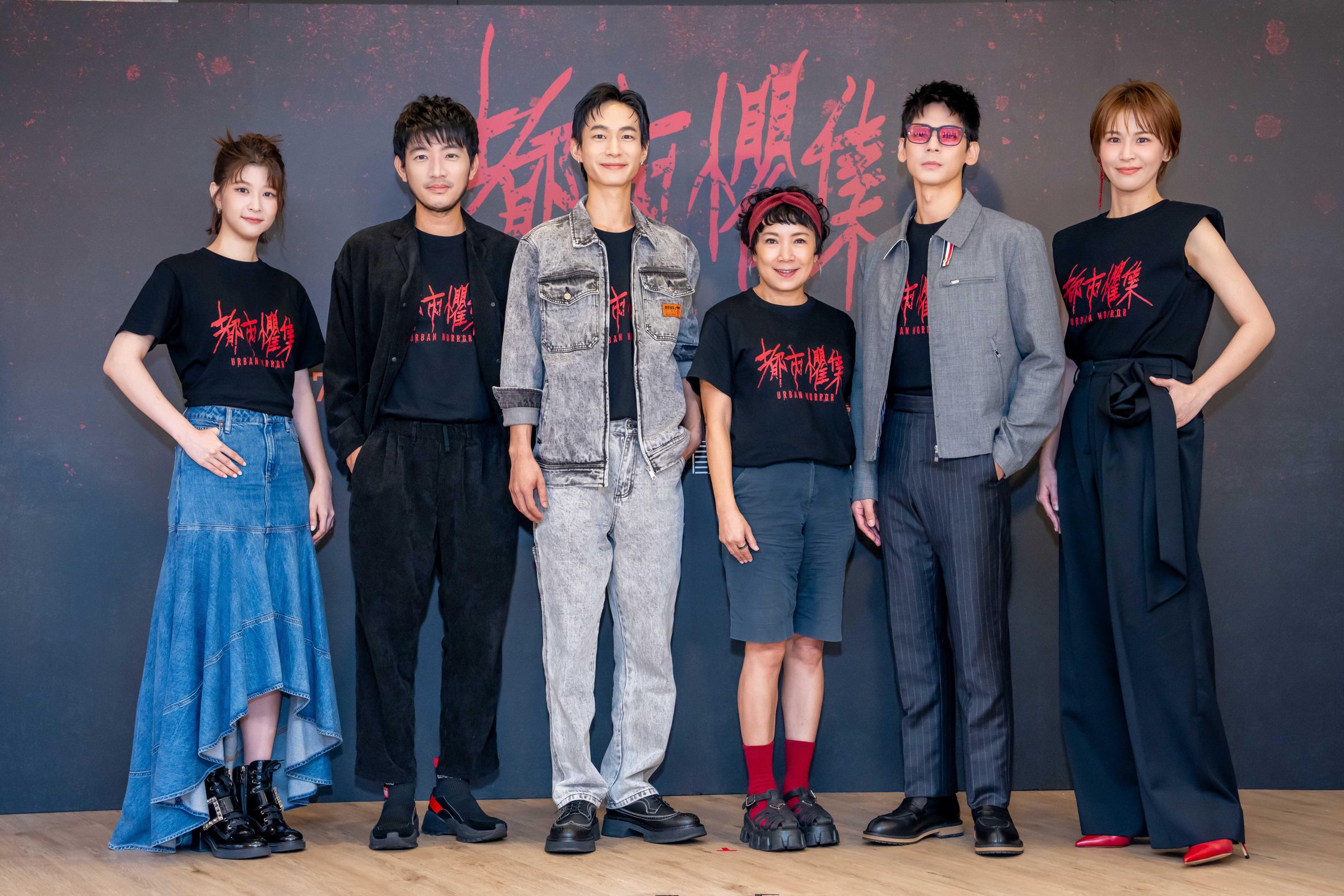 《都市懼集》集結林柏宏、黃河、謝麗金、曾沛慈、曾少宗、江宜蓉等金獎陣容。（CATCHPLAY提供）