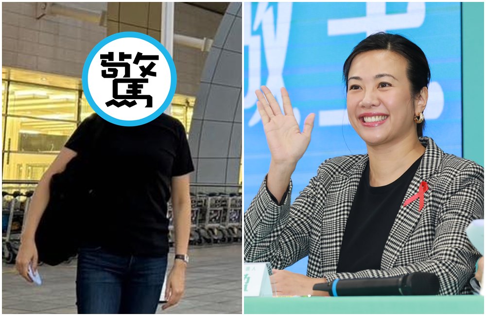 柯文哲貼出吳欣盈的素顏照（左圖），透露她已抵達杜拜，準備參加COP28 氣候高峰會。（翻攝柯文哲臉書／本刊資料照）