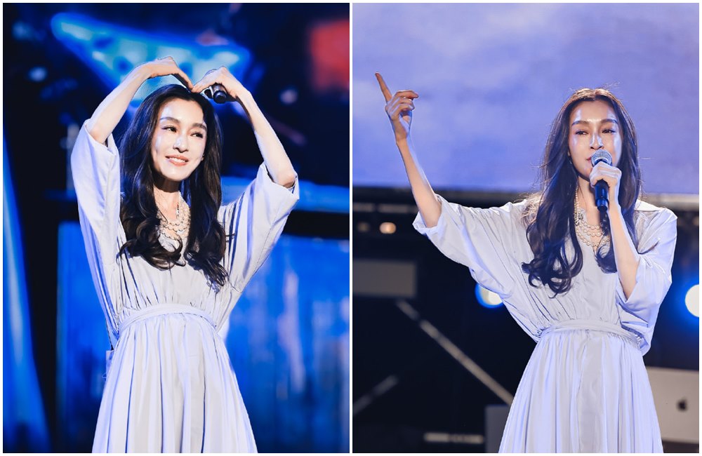 范瑋琪6月29日到紹興某音樂節開唱。（翻攝范瑋琪吧官方微博）