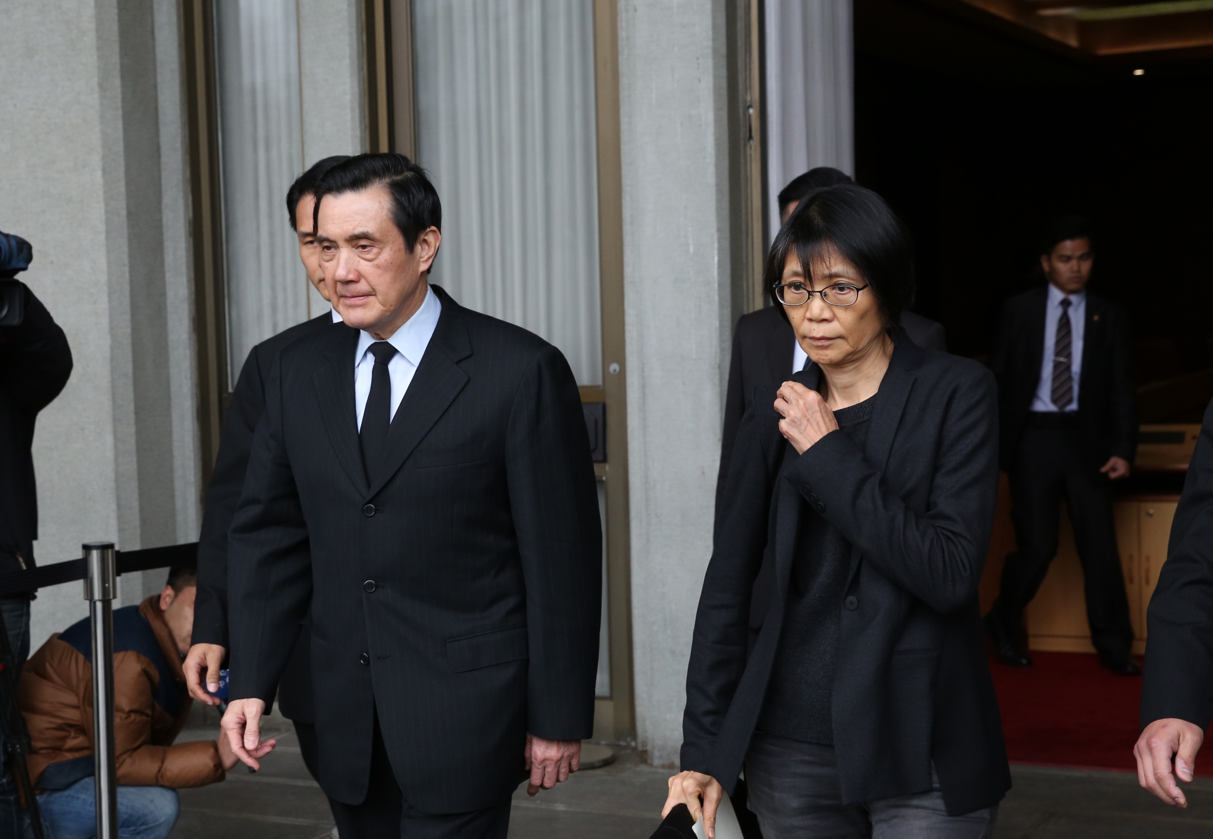 王光慈聲明表示，是奉周美青指示不再安排馬英九出席公開活動。（本刊資料照）