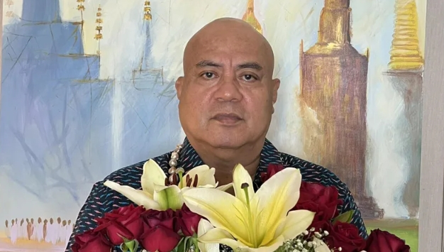 吐瓦魯總理訪台。（翻攝自臉書）