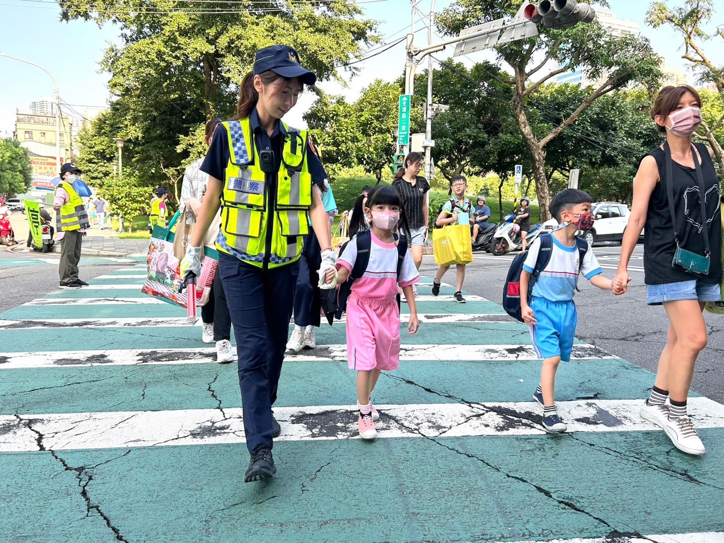 新北警方推動兒權優先意識。（警方提供）