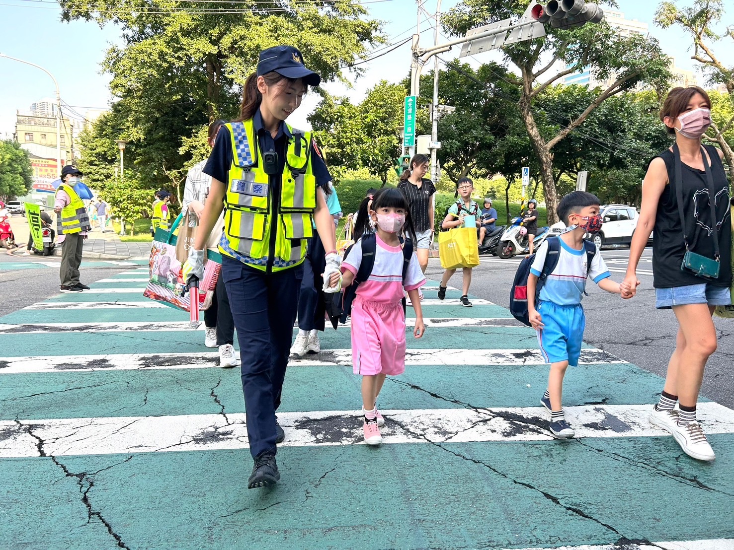 新北警方推動兒權優先意識。（警方提供）